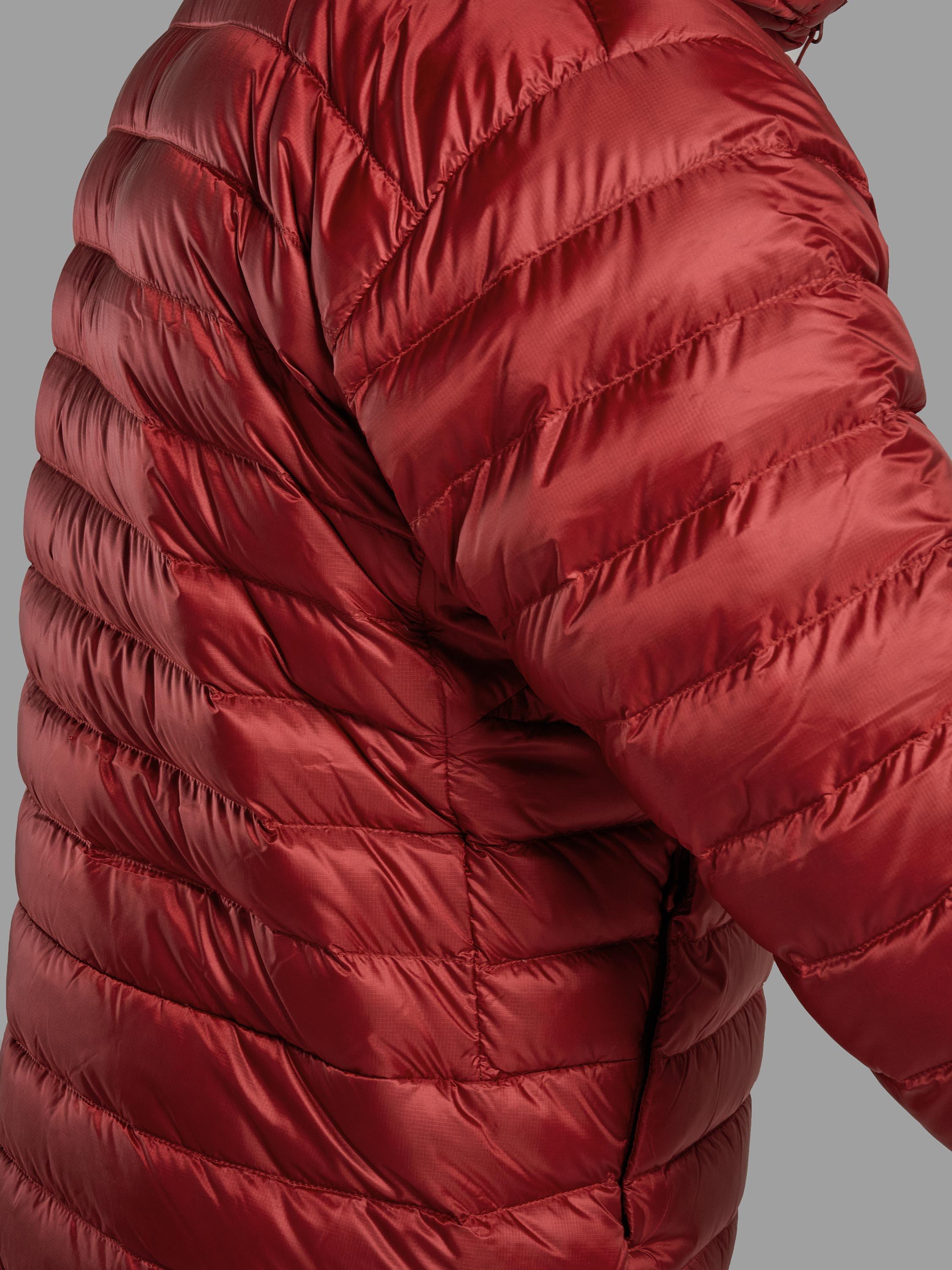 Product image 7 of 9, which shows Men's Anti Freeze Hooded Down Jacket, Dark Maple, S