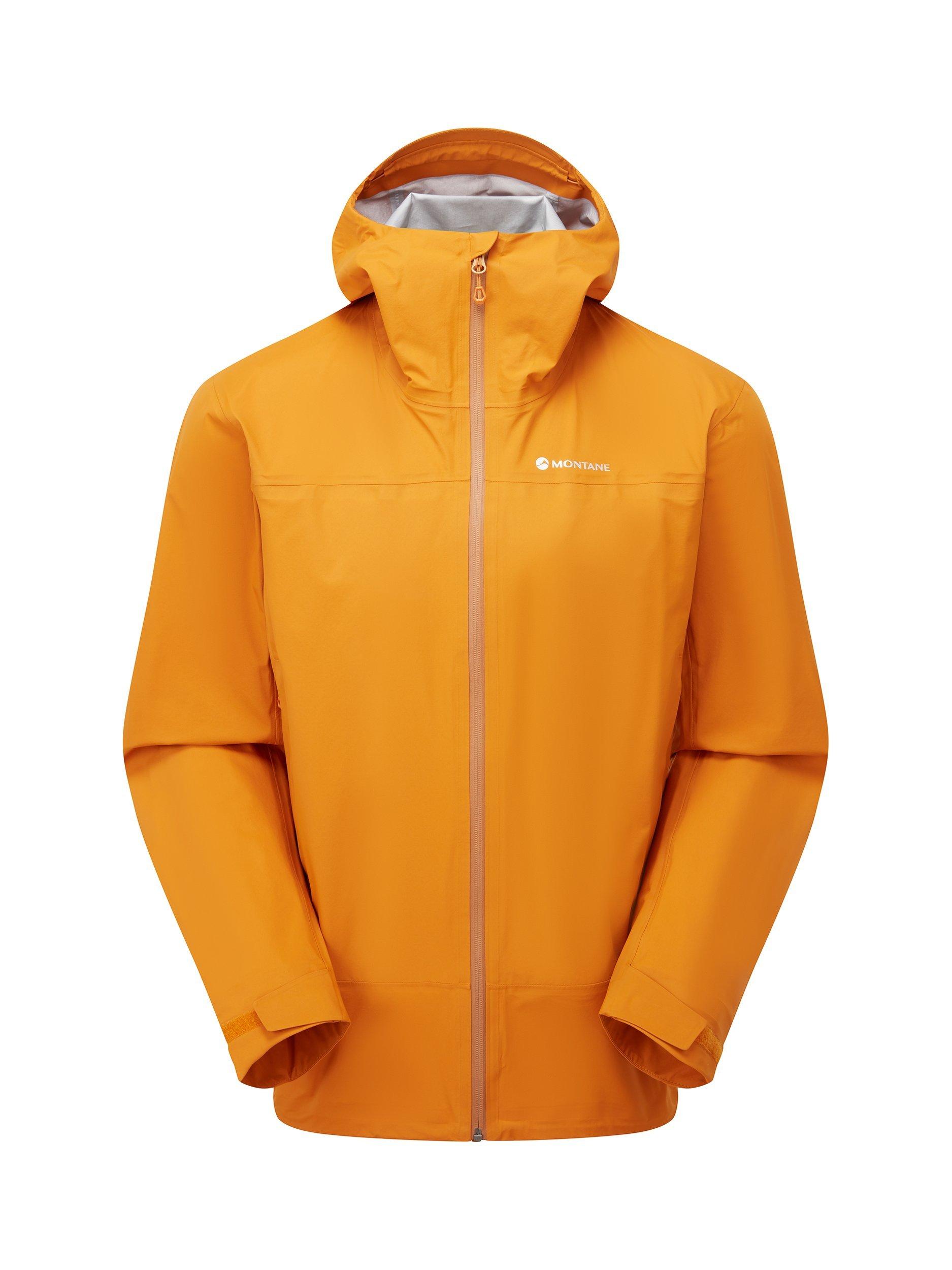 Product image 3 of 11, which shows Montane Men's Cetus Waterproof Jacket, Amber, S