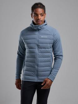 Montane Composite Insulated Hooded Jacket, Stone Blue