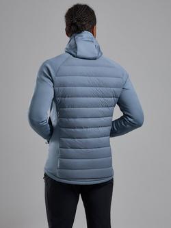 Montane Composite Insulated Hooded Jacket - view 2, Stone Blue