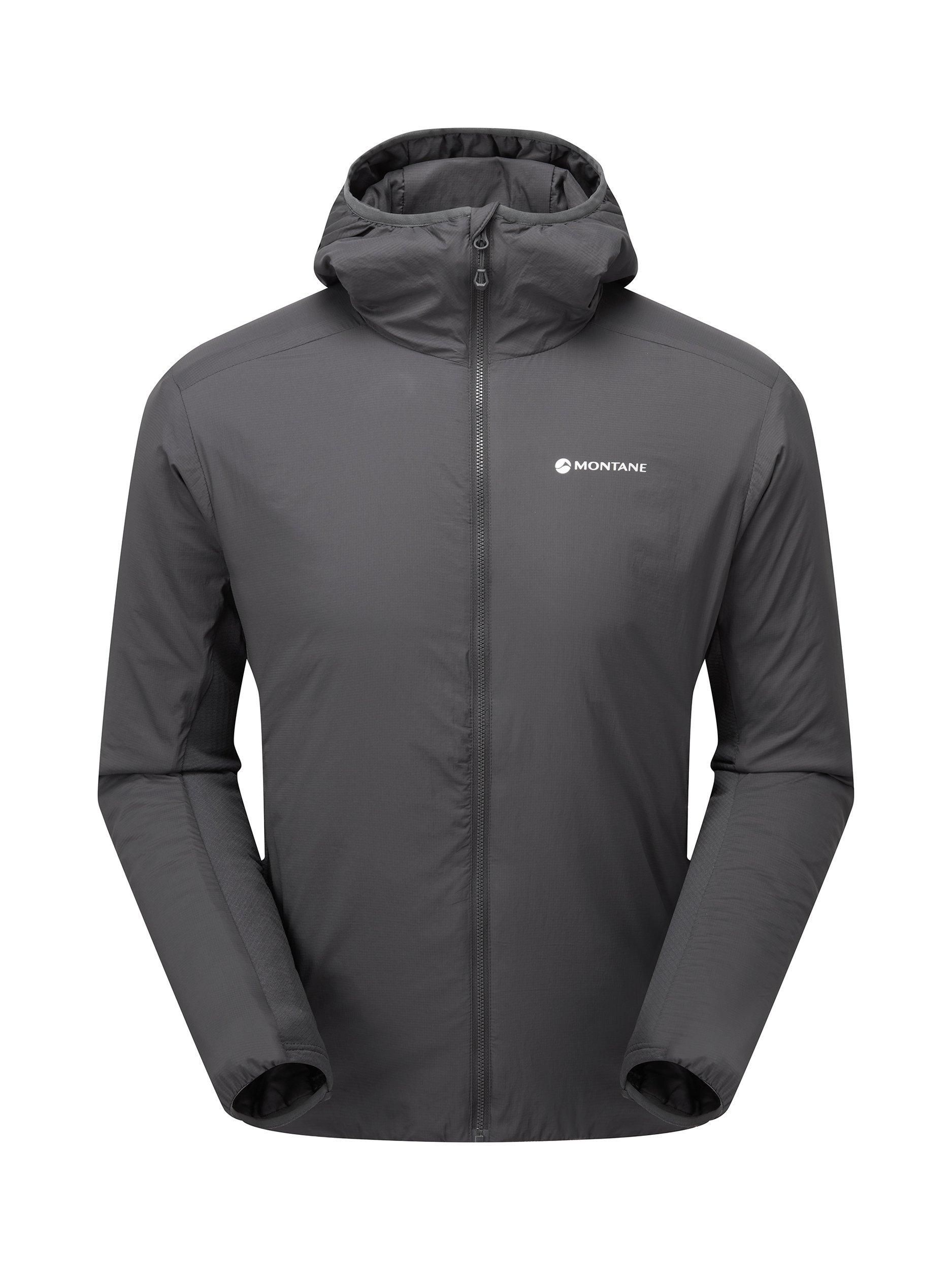 Product image 3 of 7, which shows Montane Sirocco Hooded Jacket, Midnight Grey, S