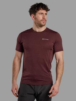 Montane Dart Short Sleeve T-Shirt, Dark Garnet