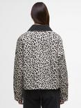 Barbour International Warlock Animal Print Jacket, Jasmine