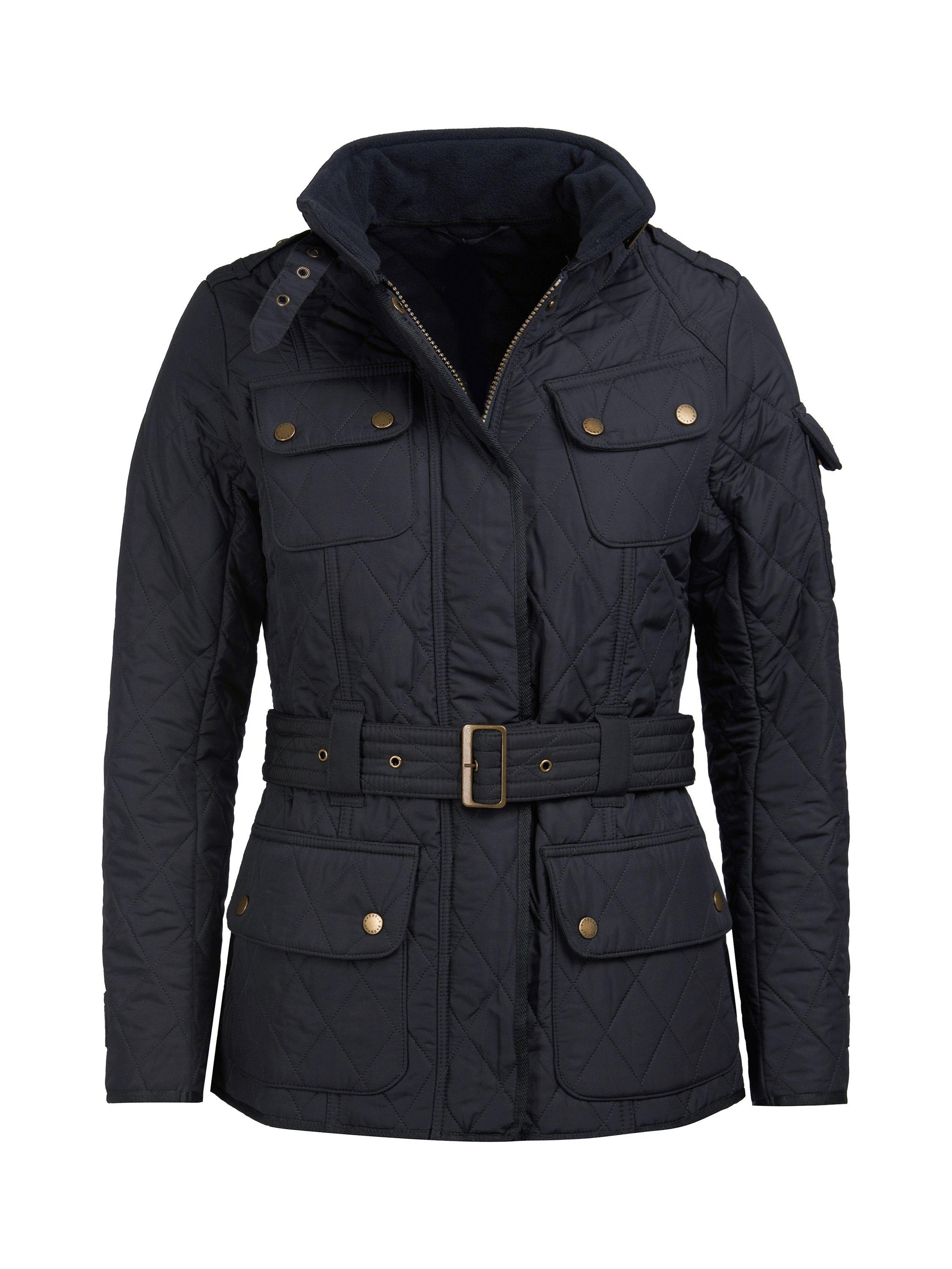 Product image 4 of 11, which shows Barbour International Tourer Polarquilt Jacket, Black, 18