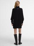 Barbour International Saskia Knit Midi Dress, Black