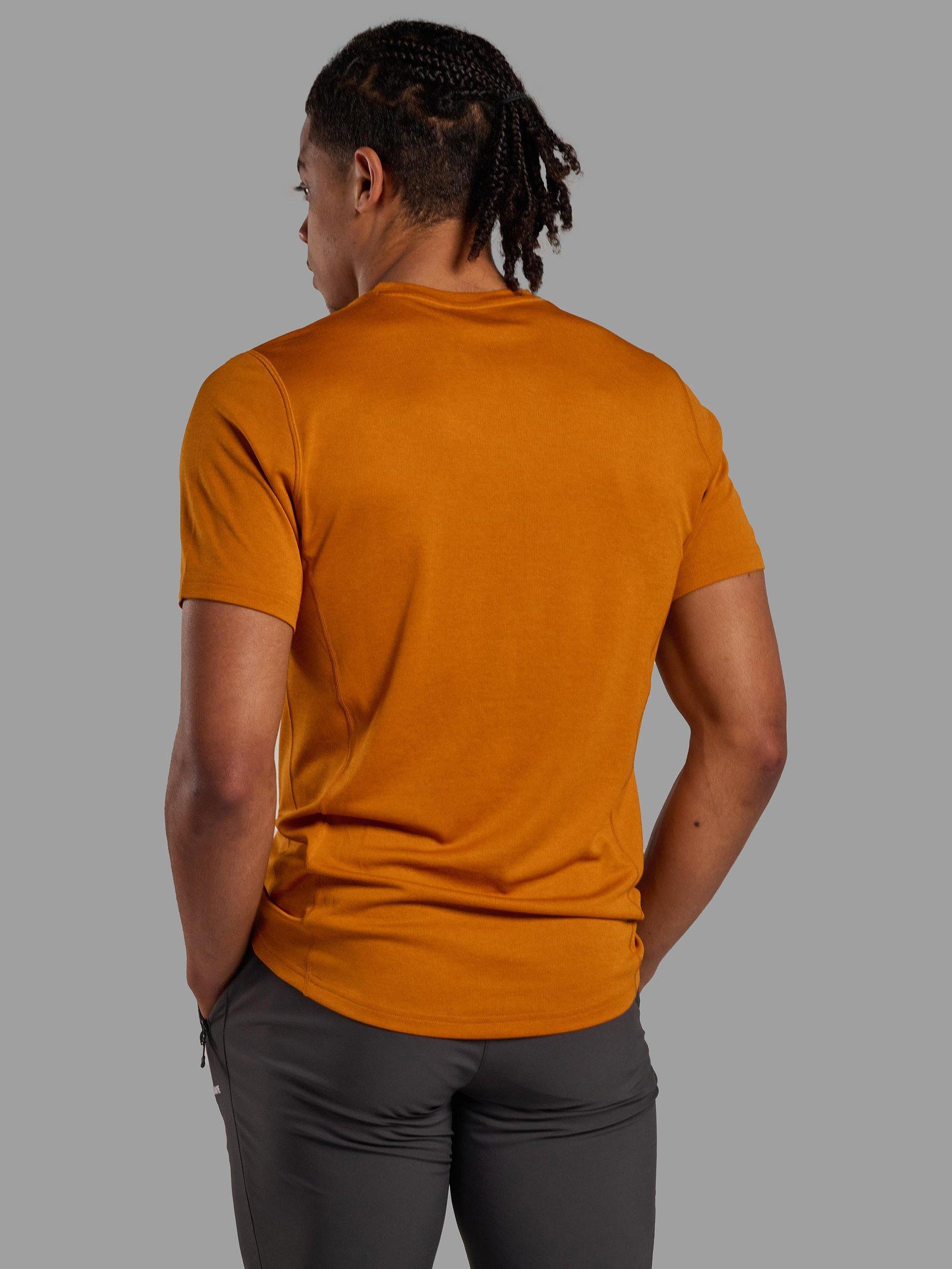 Product image 2 of 3, which shows Montane Dart Short Sleeve T-Shirt, Amber, XS
