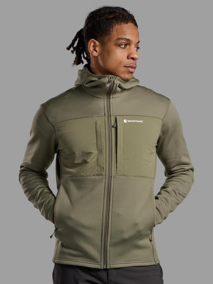 Montane Fury XT Fleece Hoodie, Caper