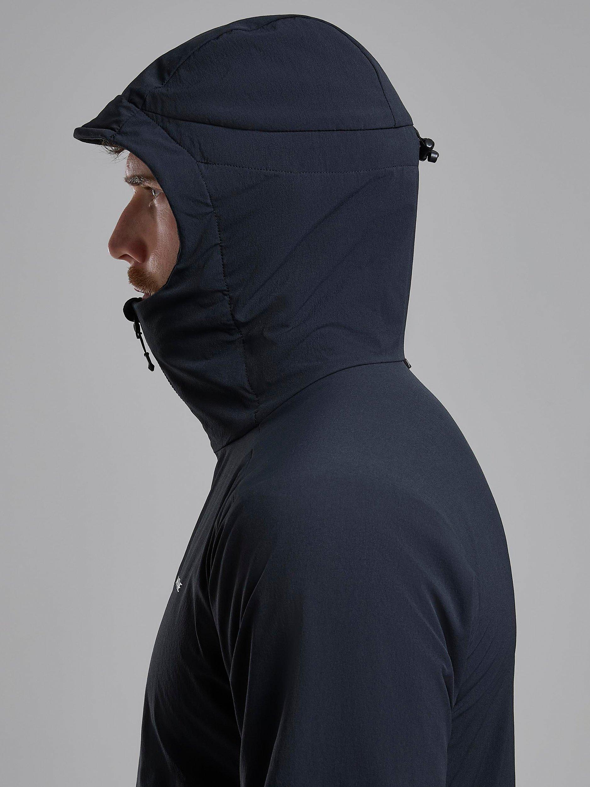 Product image 4 of 10, which shows Montane Khamsin Hoodie, Black, S