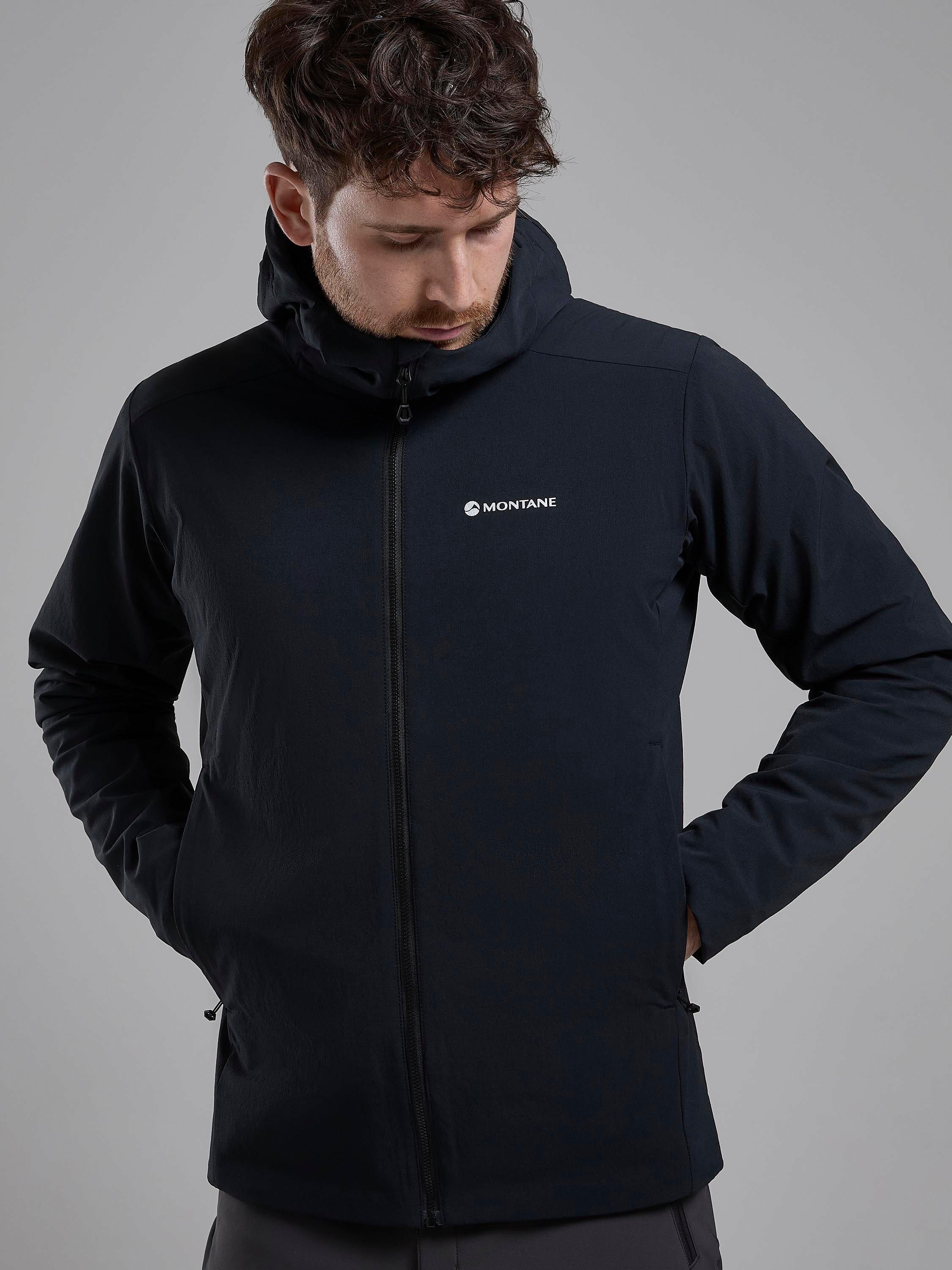 Product image 7 of 10, which shows Montane Khamsin Hoodie, Black, S