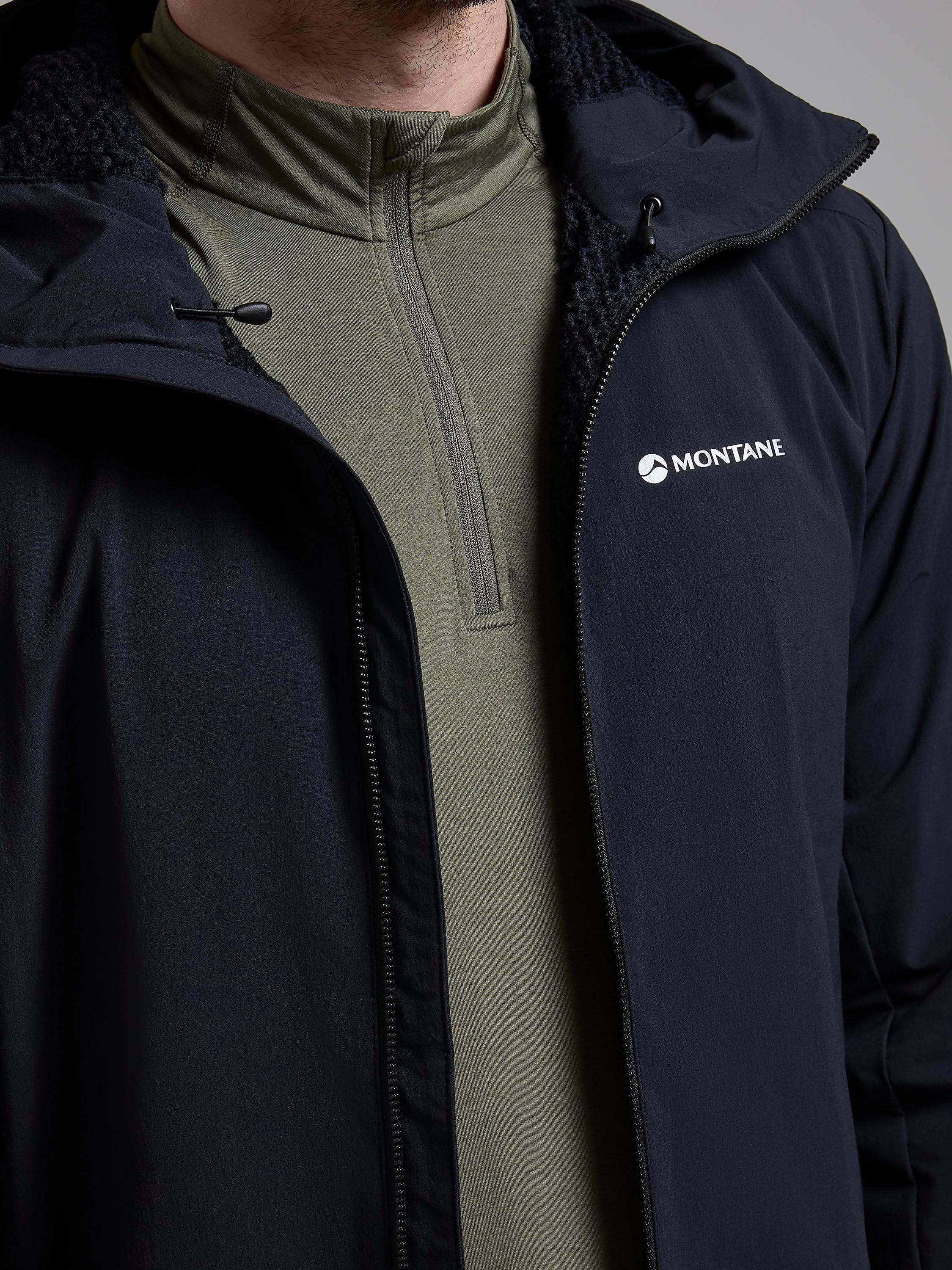 Product image 9 of 10, which shows Montane Khamsin Hoodie, Black, S