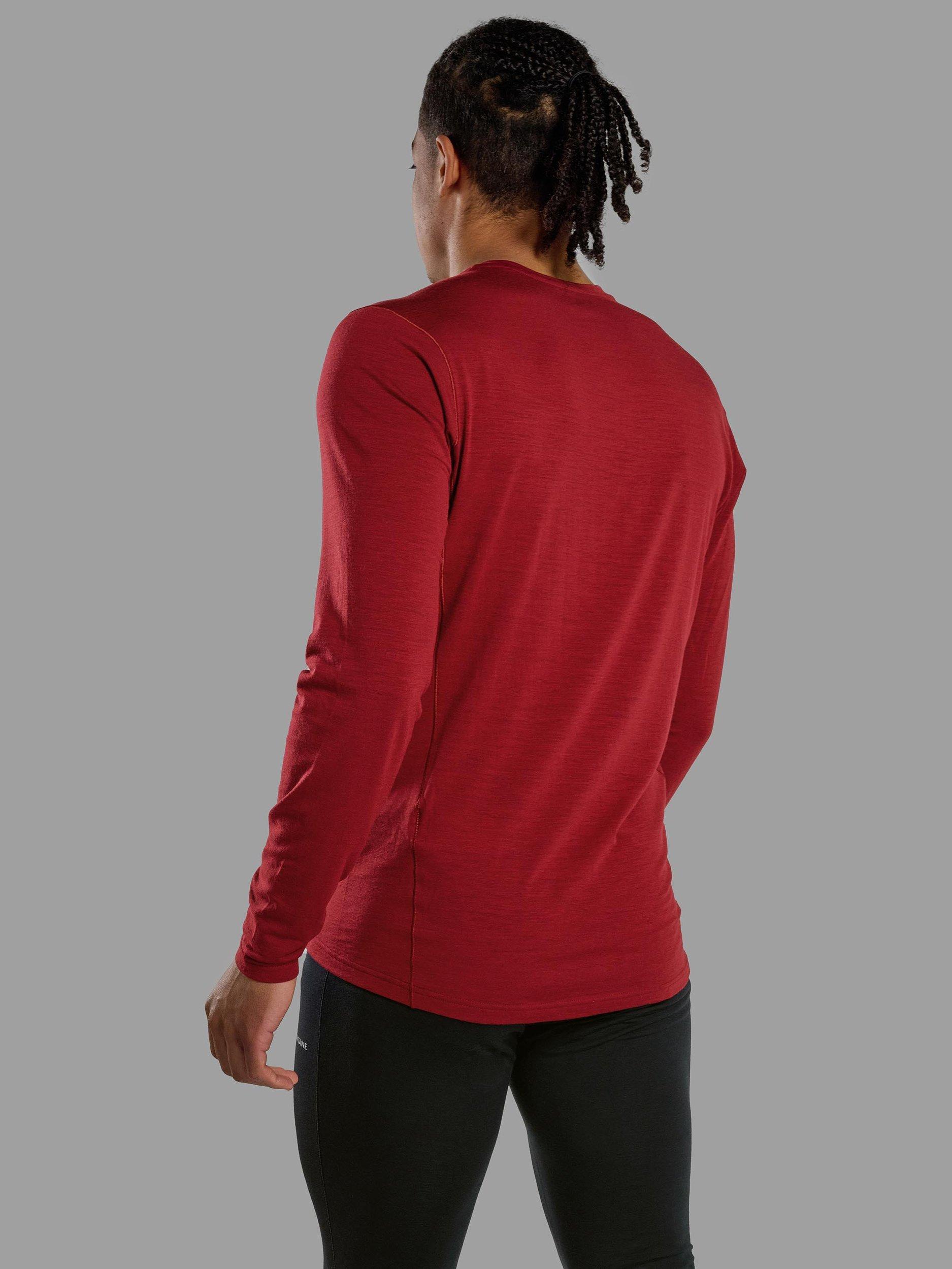 Product image 2 of 5, which shows Montane Malli Long Sleeve T-Shirt, Dark Maple, M