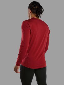 Montane Malli Long Sleeve T-Shirt - view 2, Dark Maple