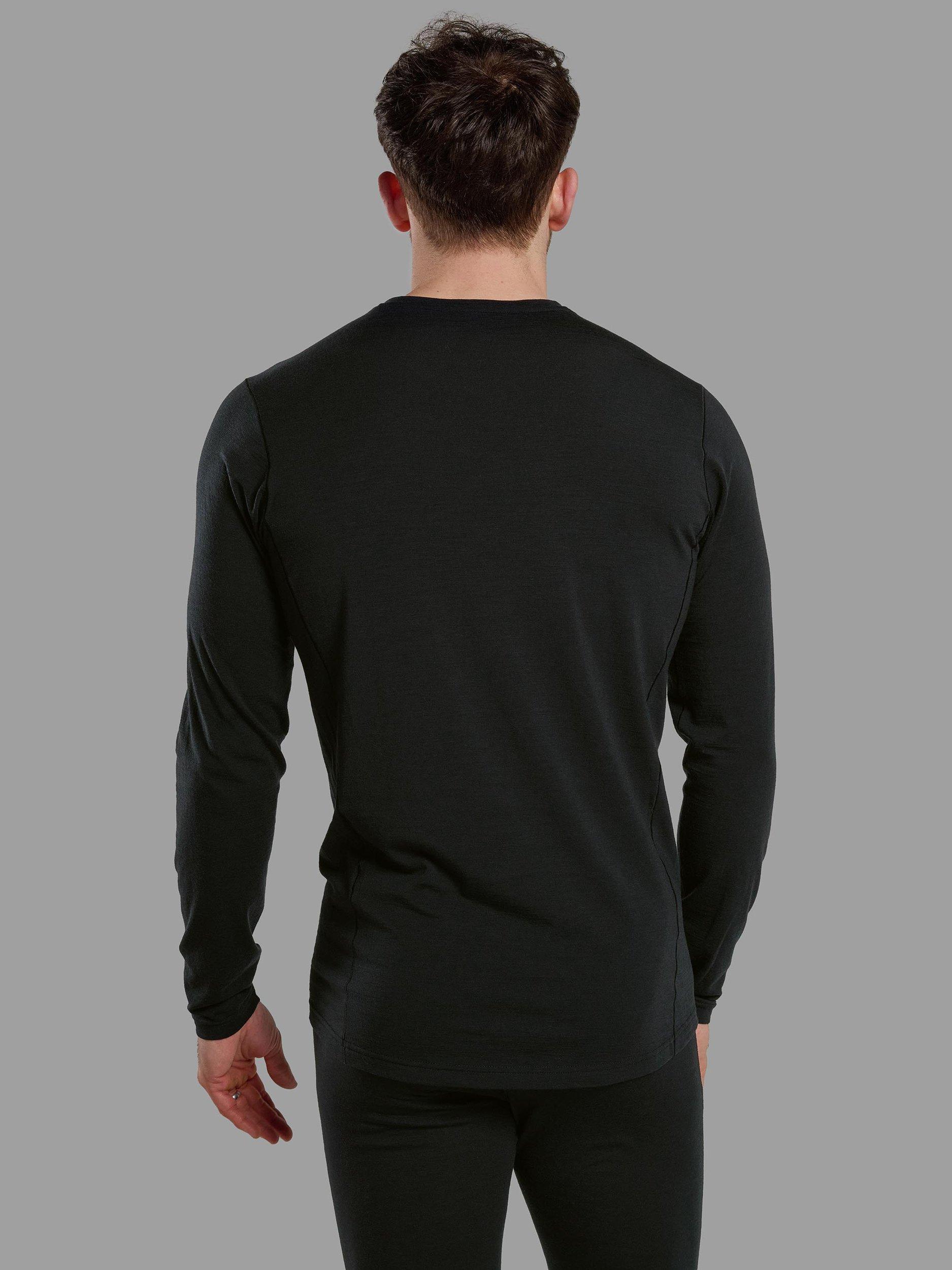 Product image 2 of 5, which shows Montane Malli Long Sleeve T-Shirt, Black, S