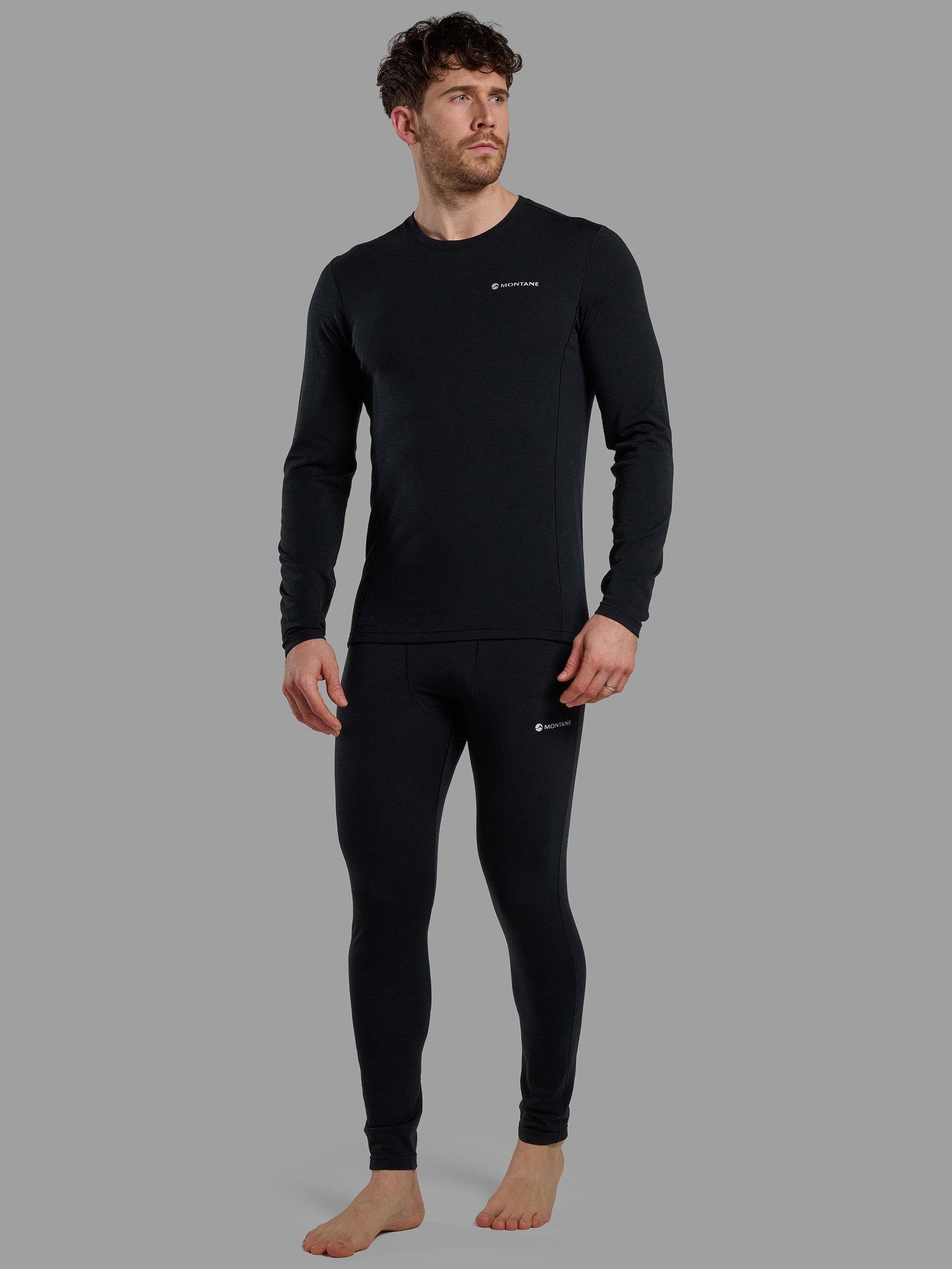 Product image 4 of 5, which shows Montane Malli Long Sleeve T-Shirt, Black, S