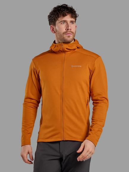 Montane Protium Lightweight Breathable Zipped Hoodie, Amber
