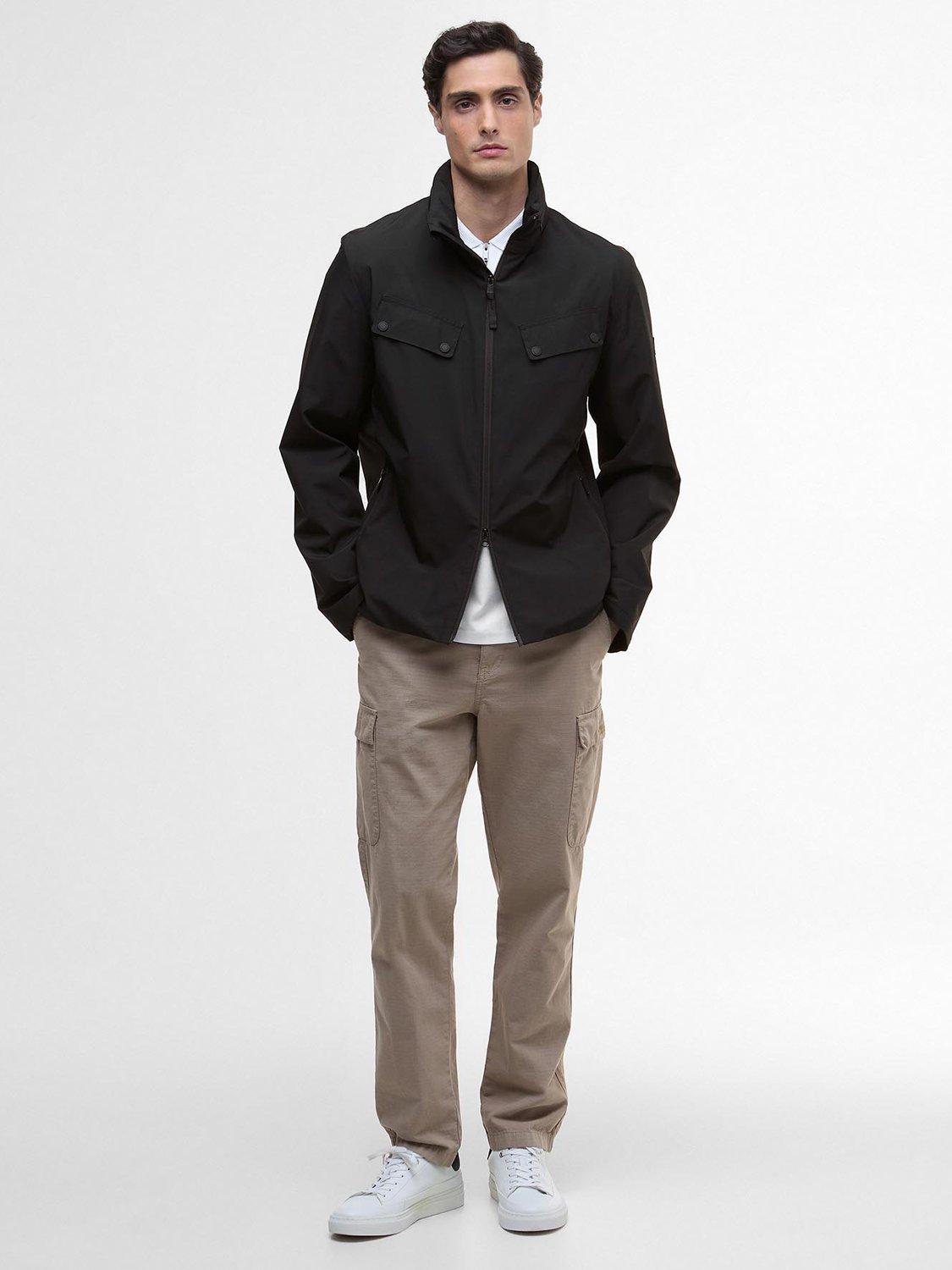 Product image 3 of 6, which shows Barbour International Alver Showerproof Jacket, Black, L