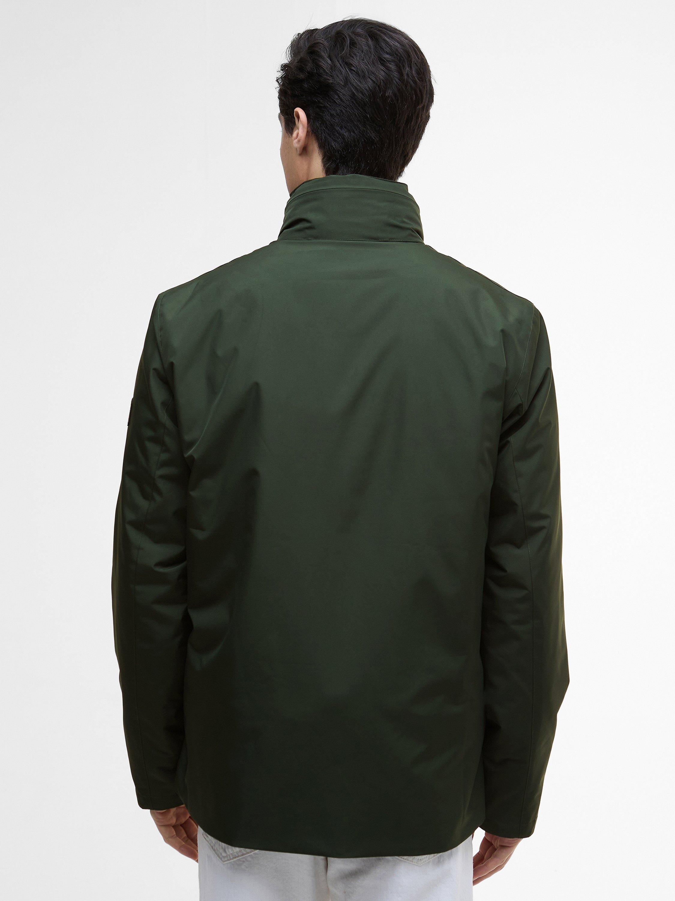 Product image 2 of 2, which shows Barbour International Alver Showerproof Jacket, Sage, XXL