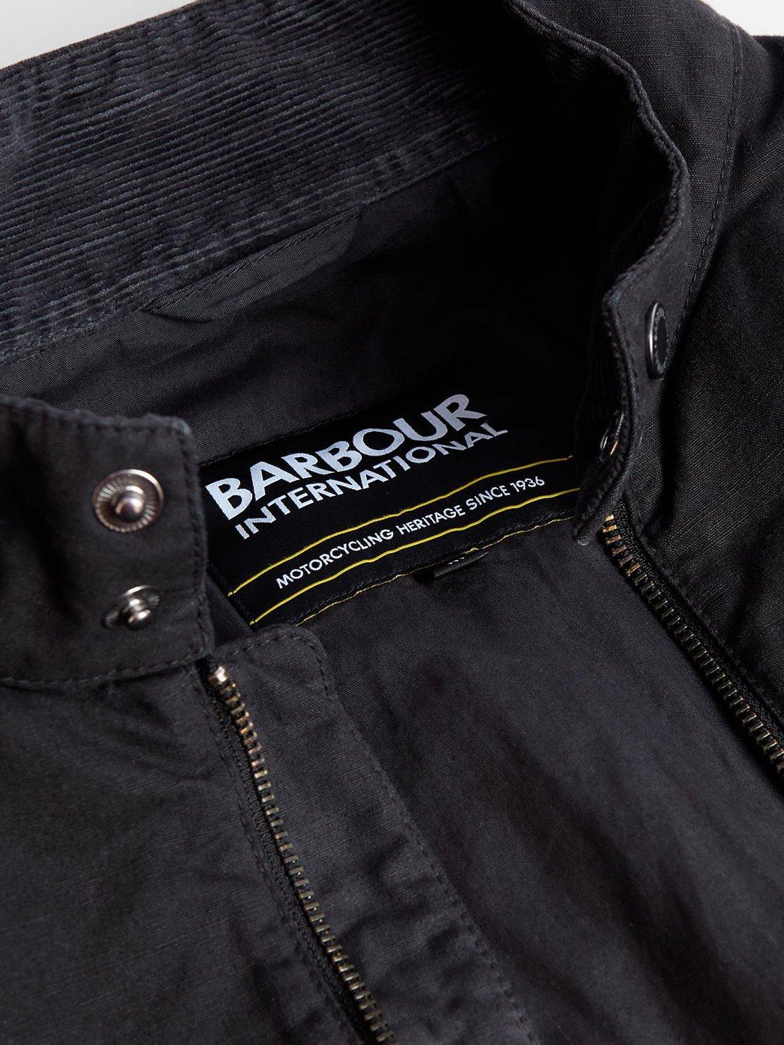 Product image 4 of 6, which shows Barbour International Denton Casual Jacket, Black, XXL