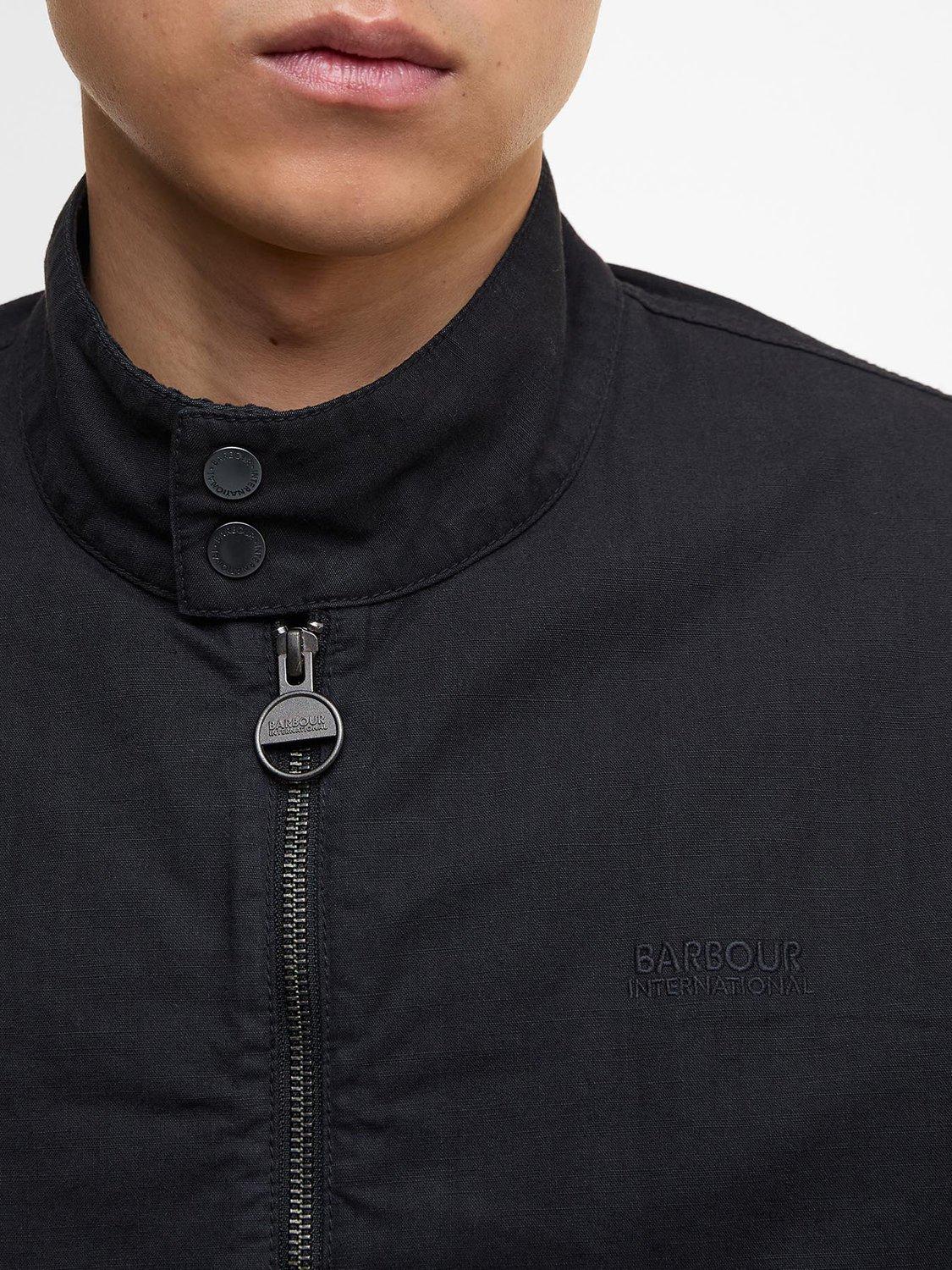 Product image 6 of 6, which shows Barbour International Denton Casual Jacket, Black, XXL