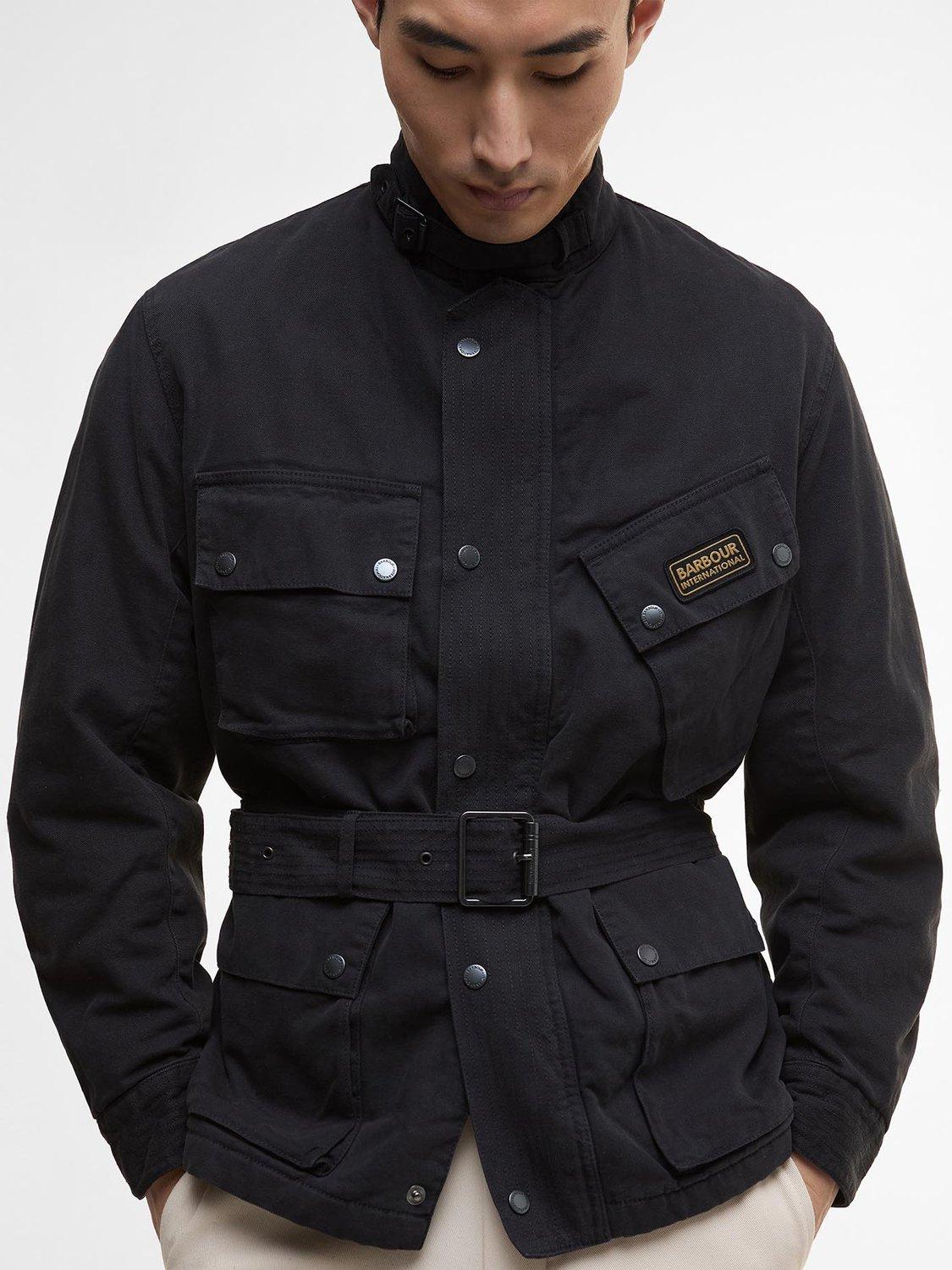 Product image 3 of 7, which shows Barbour International A7 Casual Jacket, Black, L
