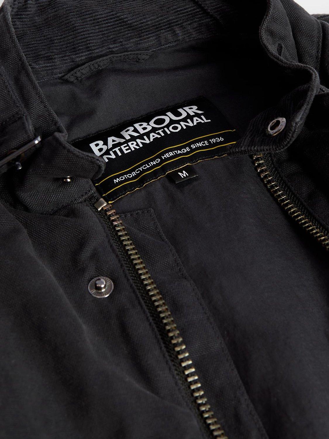 Product image 5 of 7, which shows Barbour International A7 Casual Jacket, Black, L
