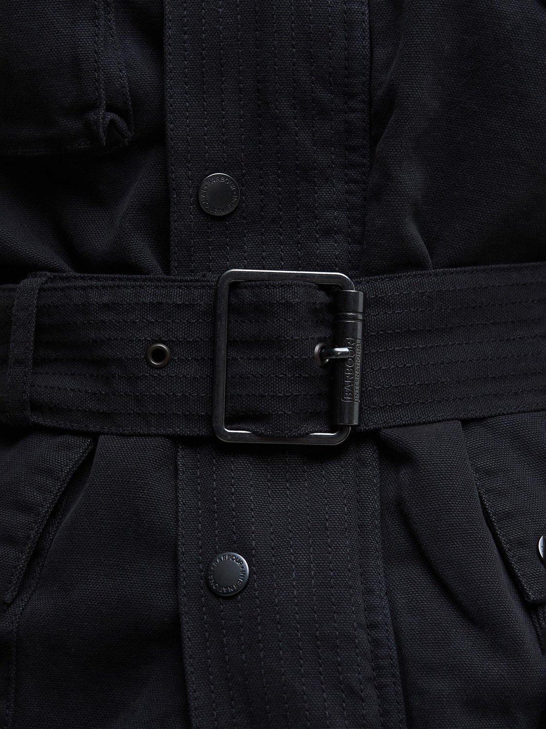 Product image 7 of 7, which shows Barbour International A7 Casual Jacket, Black, L