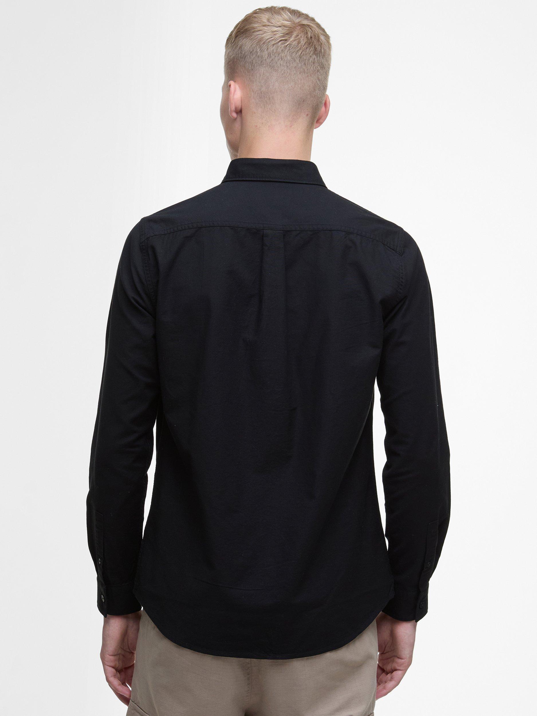 Barbour International Kinetic Cotton Regular Fit Shirt, Black