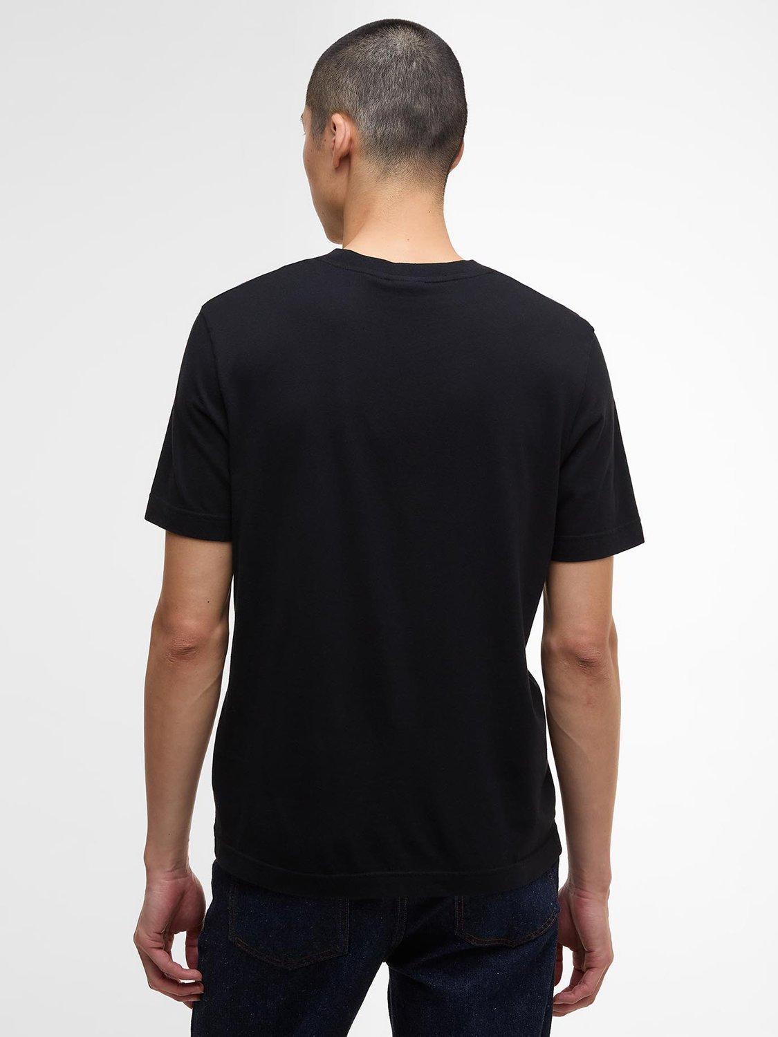 Product image 2 of 5, which shows Barbour International Flash Graphic T-Shirt, Black, XXXL