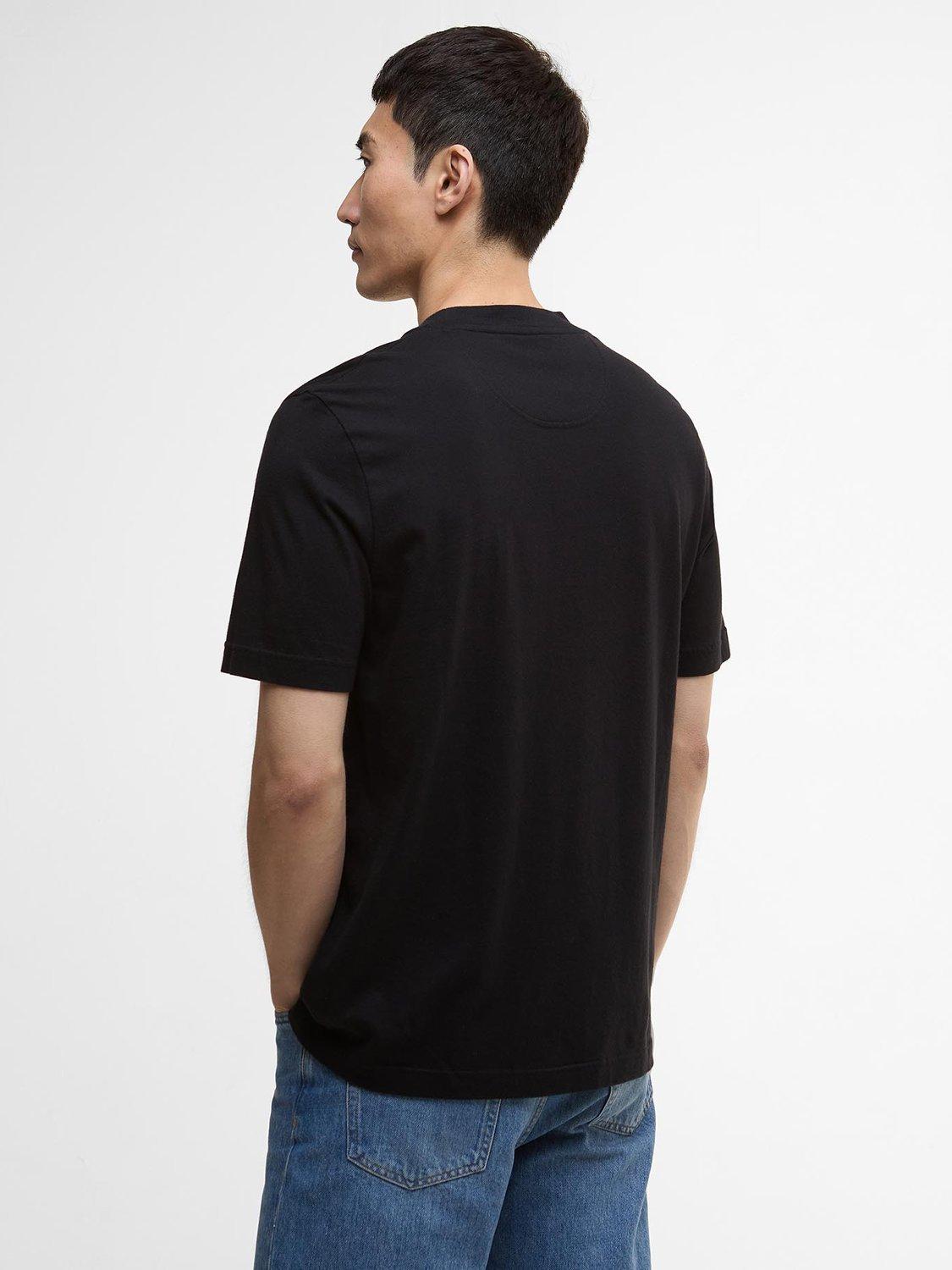 Product image 2 of 5, which shows Barbour International Scape Graphic T-Shirt, Black, M