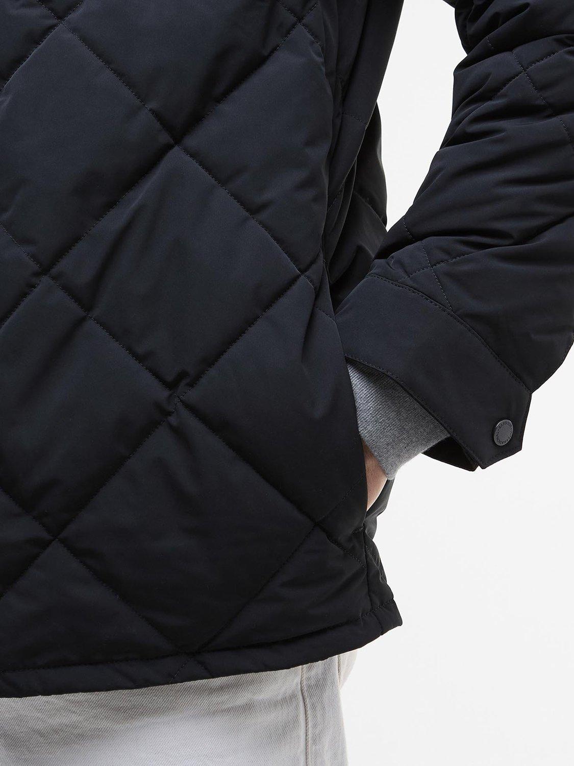 Product image 6 of 6, which shows Barbour International Axwell Puffer Jacket, Black, XXL