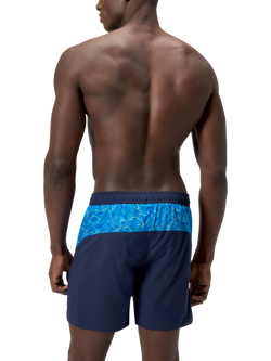 Speedo HyperBoom Xpress Lite Swim Shorts, Navy/ Blue - view 2, Navy/ Blue