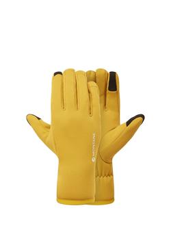 Montane Women's Fury Stretch Gloves, Ginkgo Gold