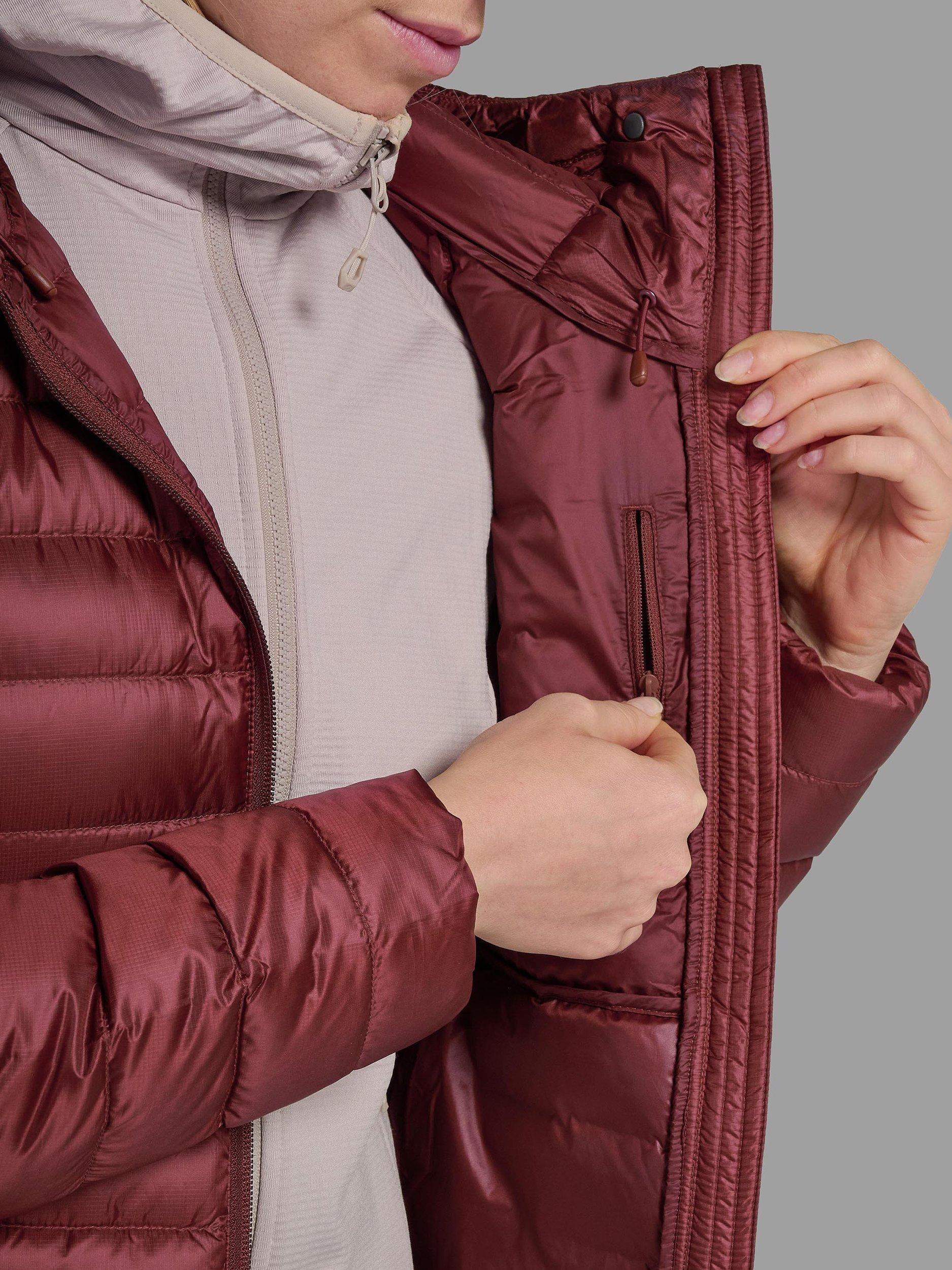 Product image 7 of 9, which shows Montane Anti-Freeze Hooded Jacket, Sumac, 10