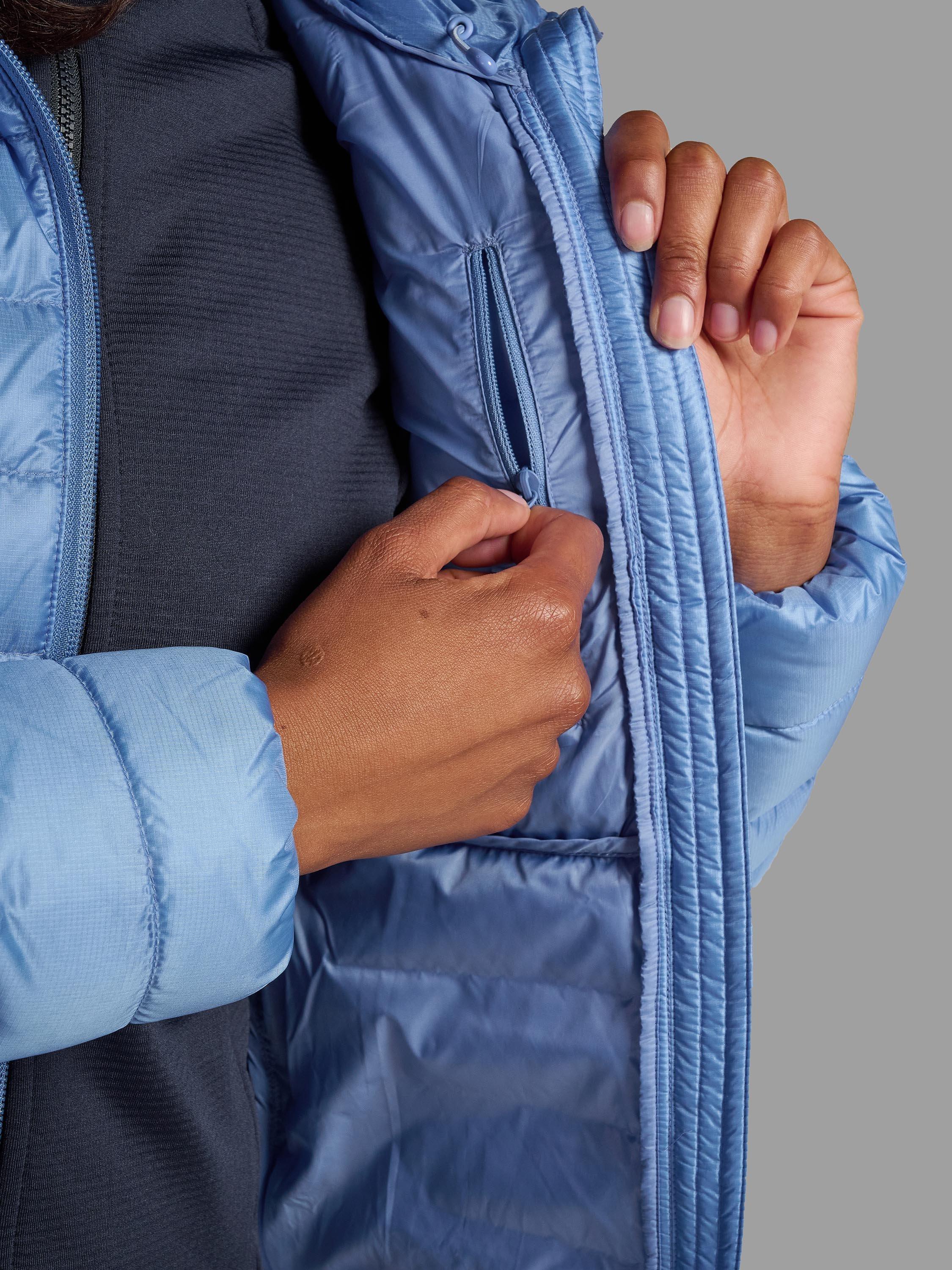 Product image 7 of 11, which shows Montane Anti-Freeze Hooded Jacket, Cornflower Blue, 8