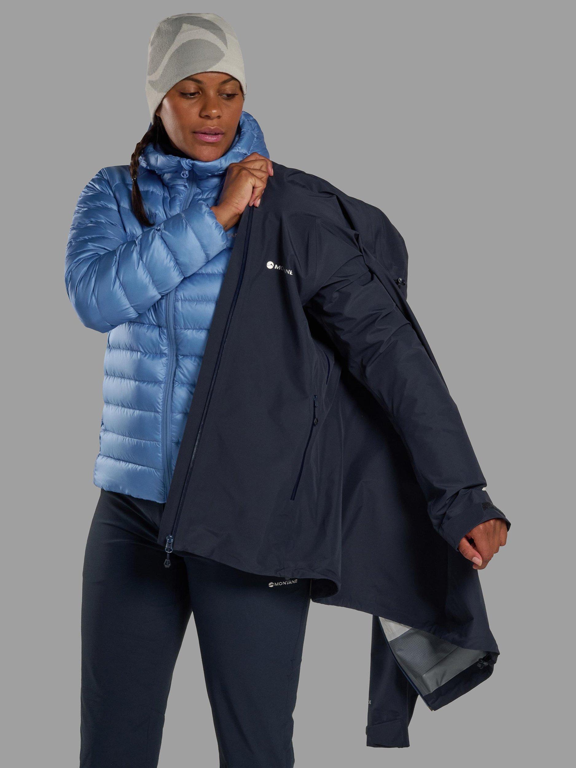 Product image 8 of 11, which shows Montane Anti-Freeze Hooded Jacket, Cornflower Blue, 8