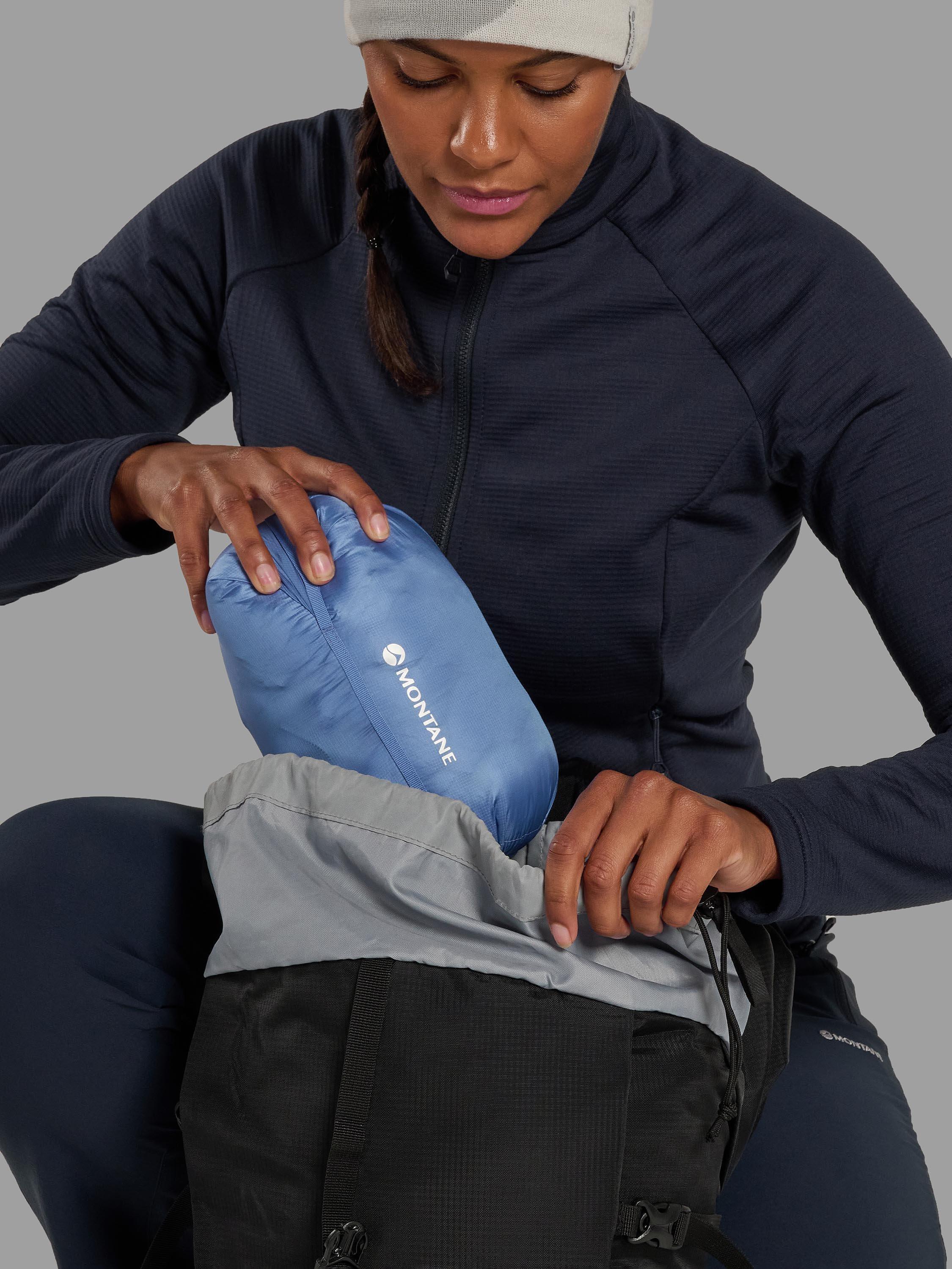 Product image 9 of 11, which shows Montane Anti-Freeze Hooded Jacket, Cornflower Blue, 8