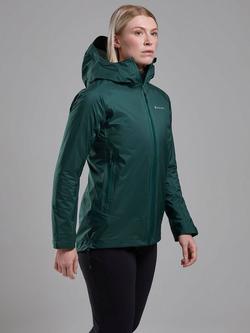 Montane Cetus Lite Waterproof Hooded Jacket, Deep Forest