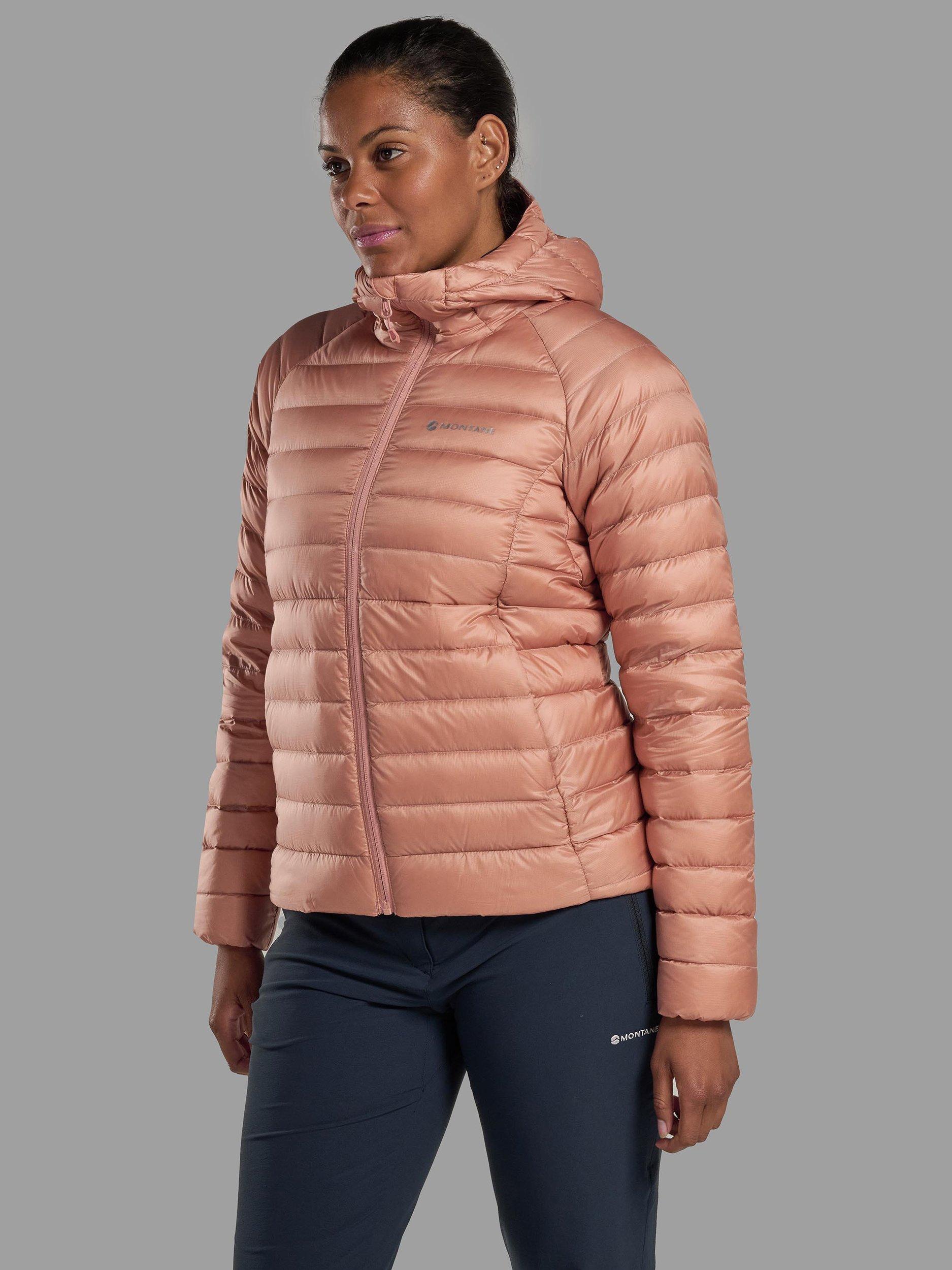 Product image 1 of 8, which shows Montane Anti-Freeze Hooded Jacket, Pink Clay, 8