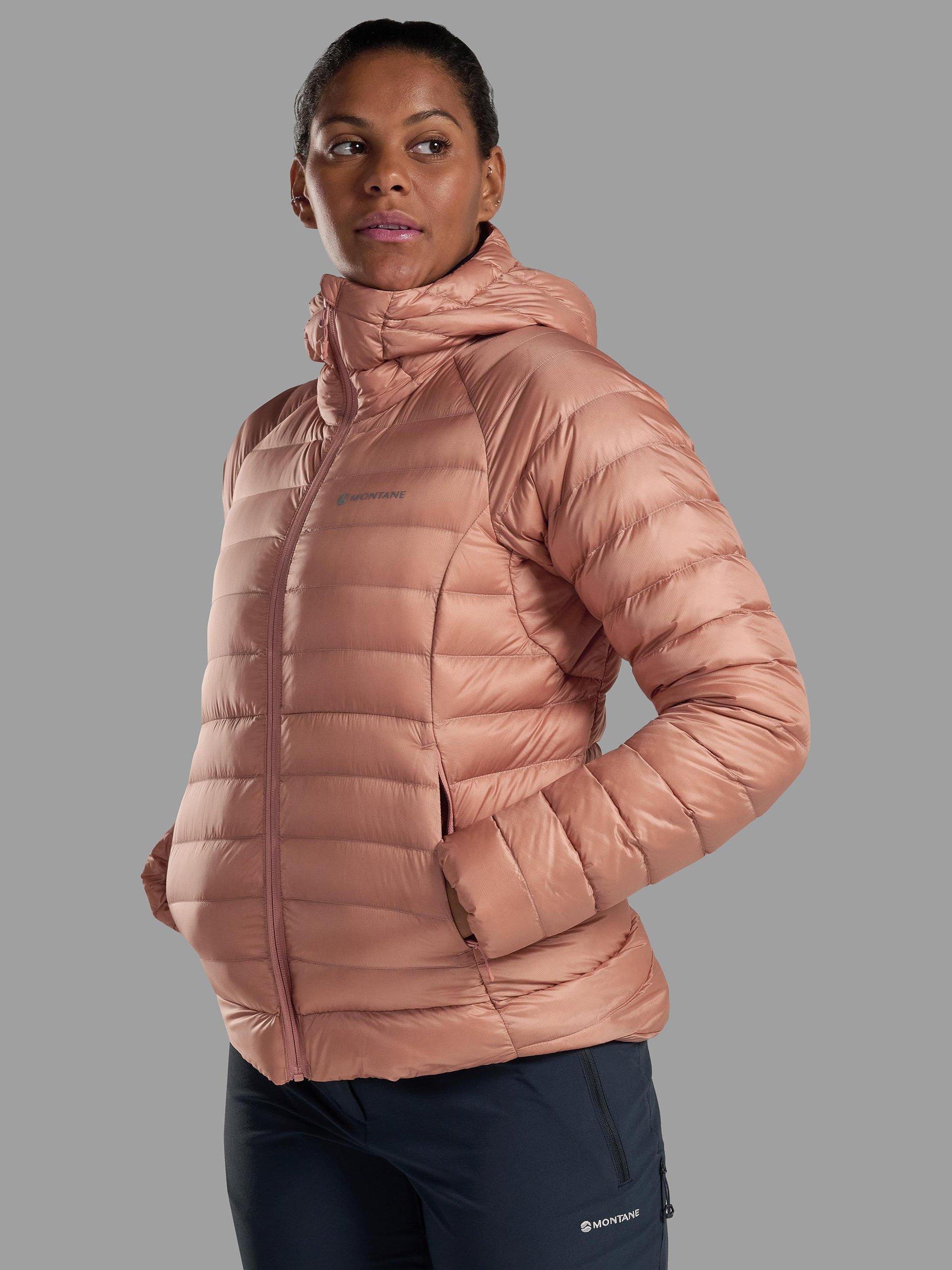Product image 4 of 8, which shows Montane Anti-Freeze Hooded Jacket, Pink Clay, 8