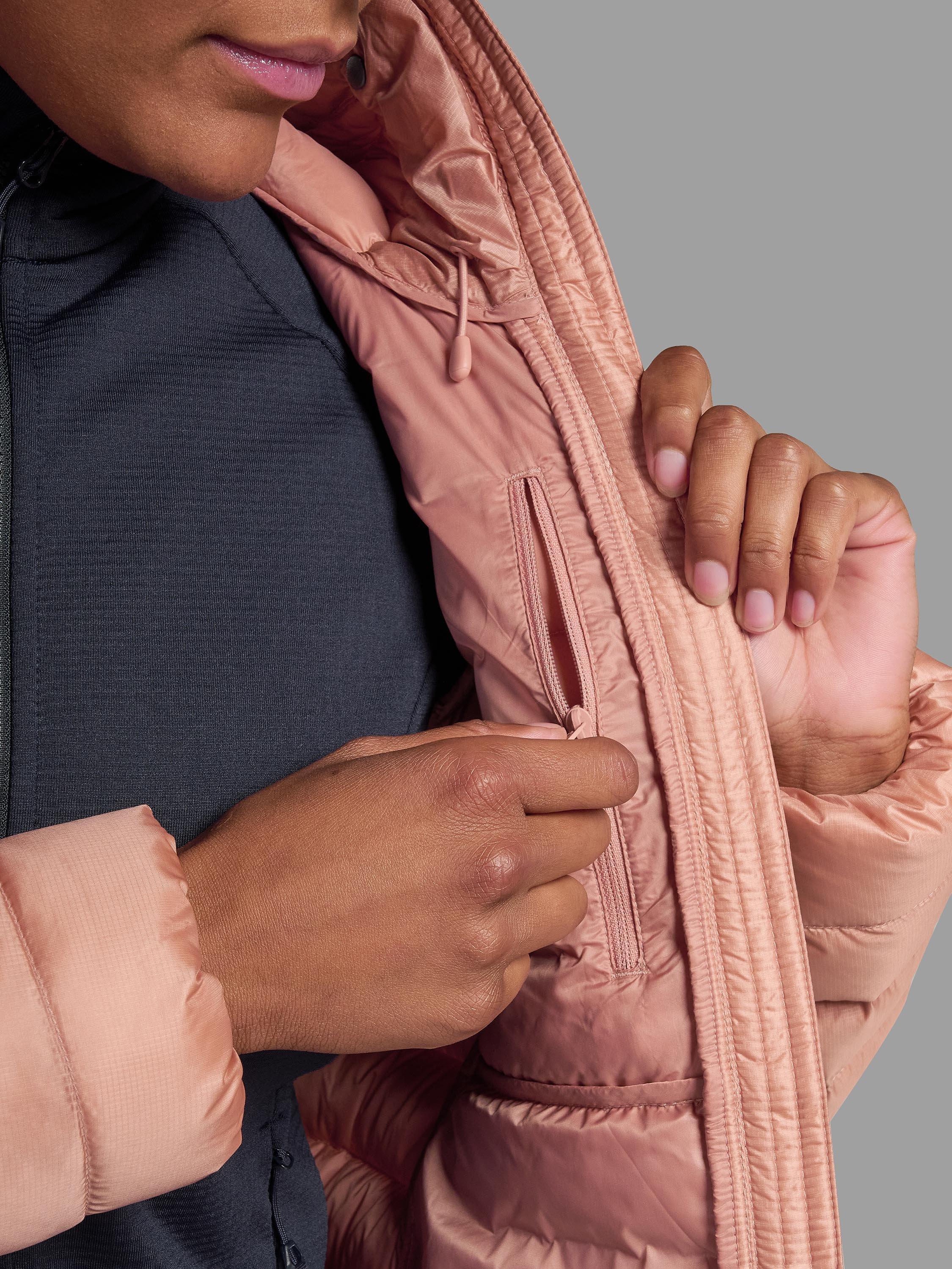 Product image 7 of 8, which shows Montane Anti-Freeze Hooded Jacket, Pink Clay, 8