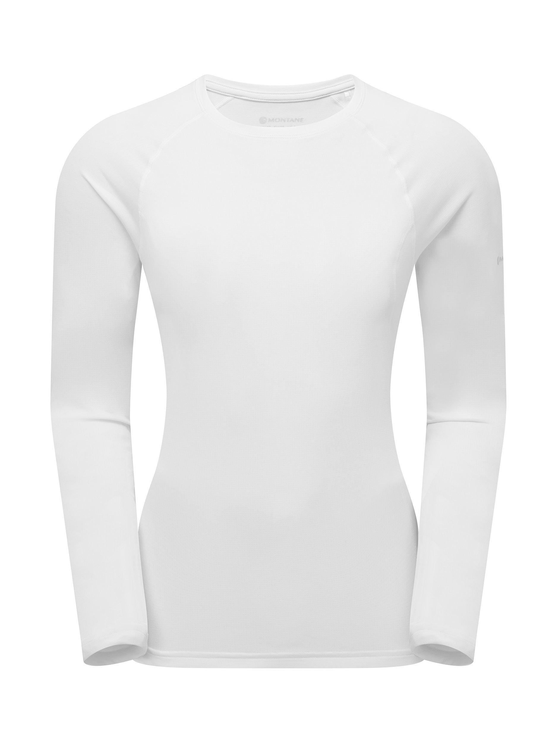 Product image 3 of 3, which shows Montane Dart Long Sleeve T-Shirt, Powder, 6