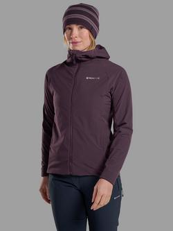 Montane Khamsin Hooded Jacket, Mulberry