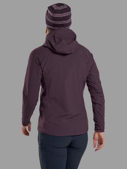 Montane Khamsin Hooded Jacket - view 2, Mulberry