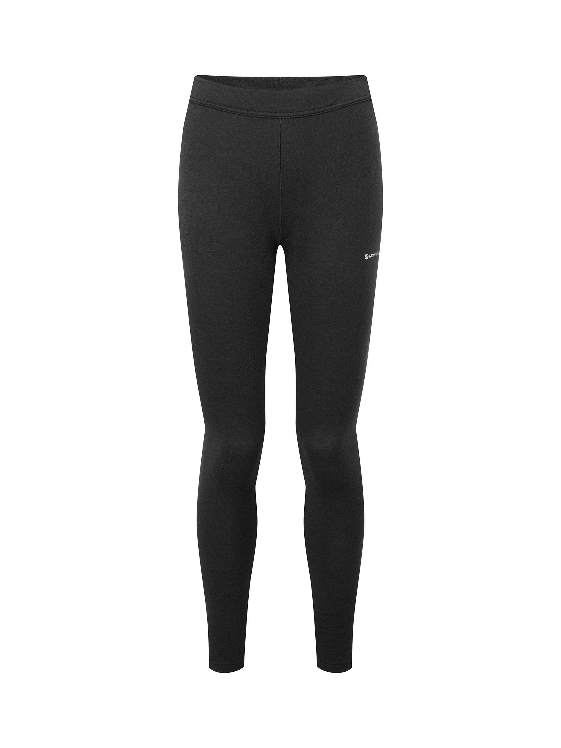 Product image 3 of 4, which shows Montane Malli Merino Wool Rich Leggings, Black, 8