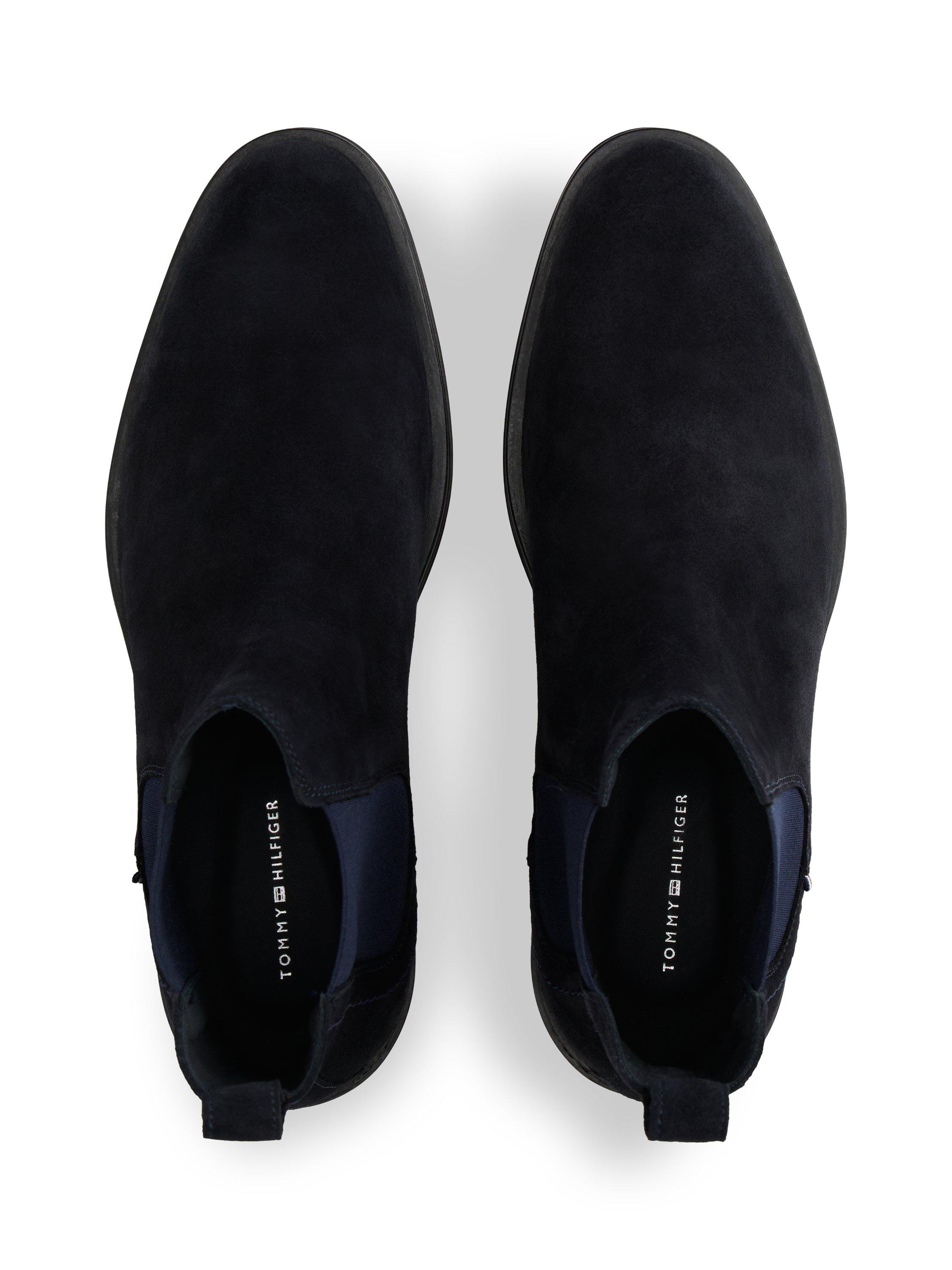 Product image 4 of 5, which shows Tommy Hilfiger Corporate Suede Chelsea Boots, Desert Sky, 7