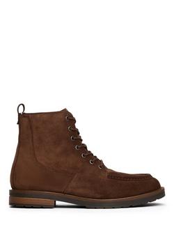 Tommy Hilfiger Suede Cleated Ankle Boots, Legacy Brown, Legacy Brown