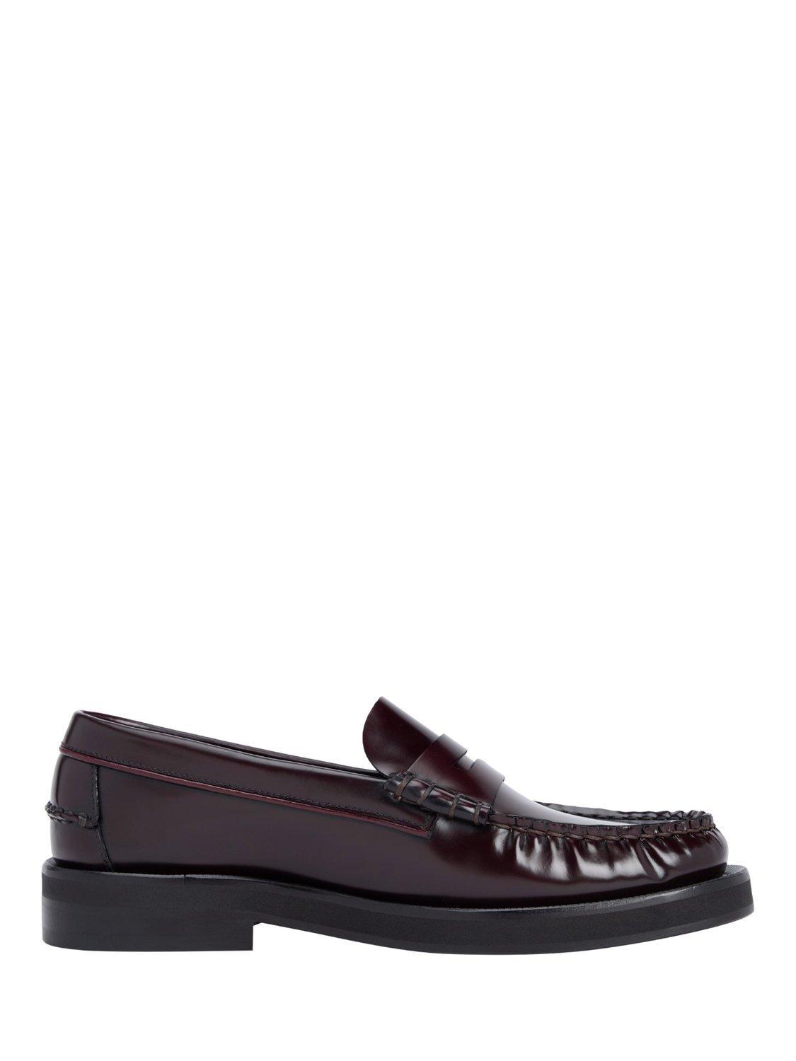 Product image 1 of 4, which shows Tommy Hilfiger Classic Leather Loafers, Oxblood, EU42