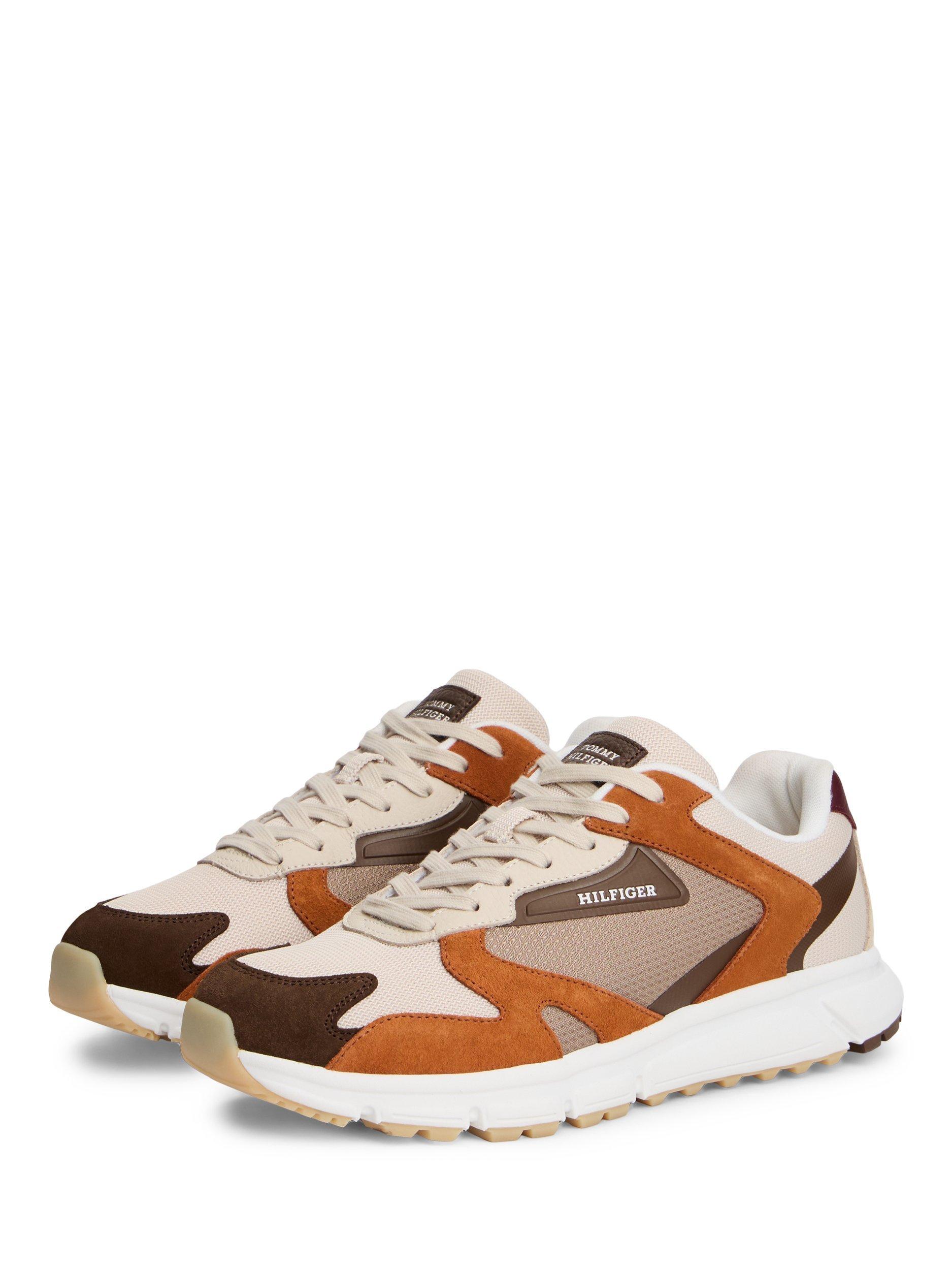 Product image 2 of 5, which shows Tommy Hilfiger Outdoor Runner Trainers, Coastal Taupe, 7