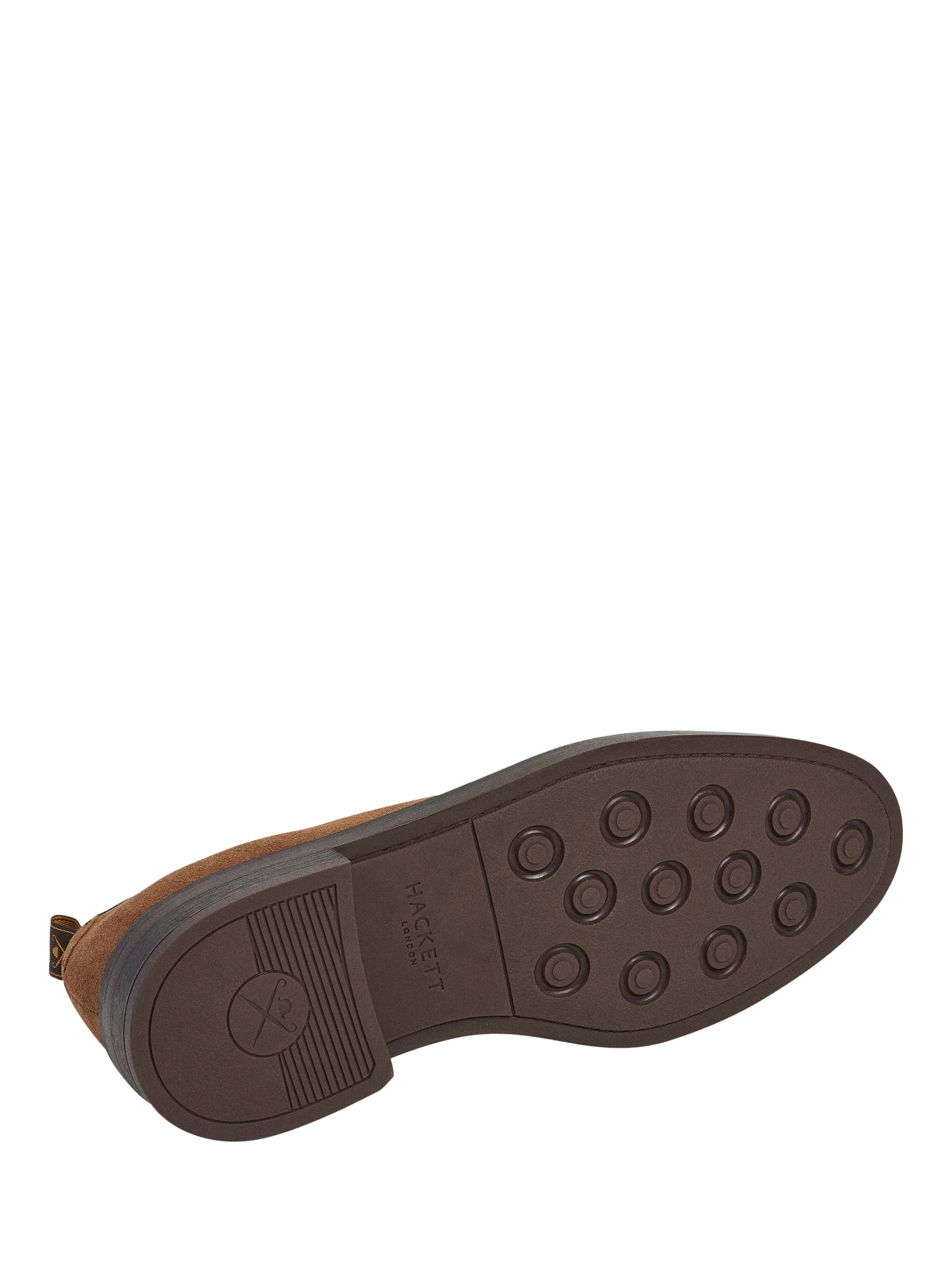 Product image 6 of 6, which shows Hackett London Suede Derby Shoes, Nut Brown, 11