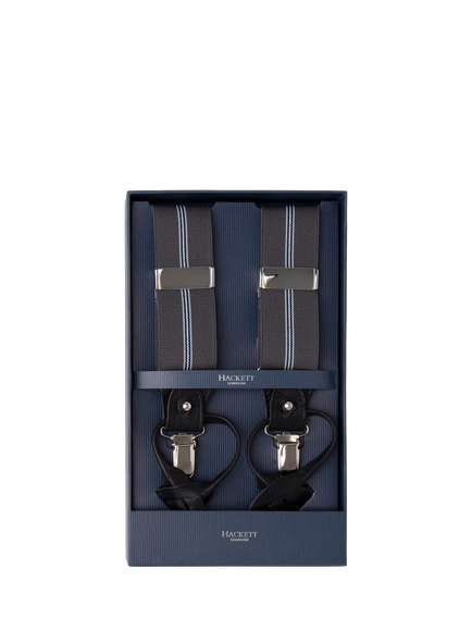 Hackett London Combi Braces, Grey